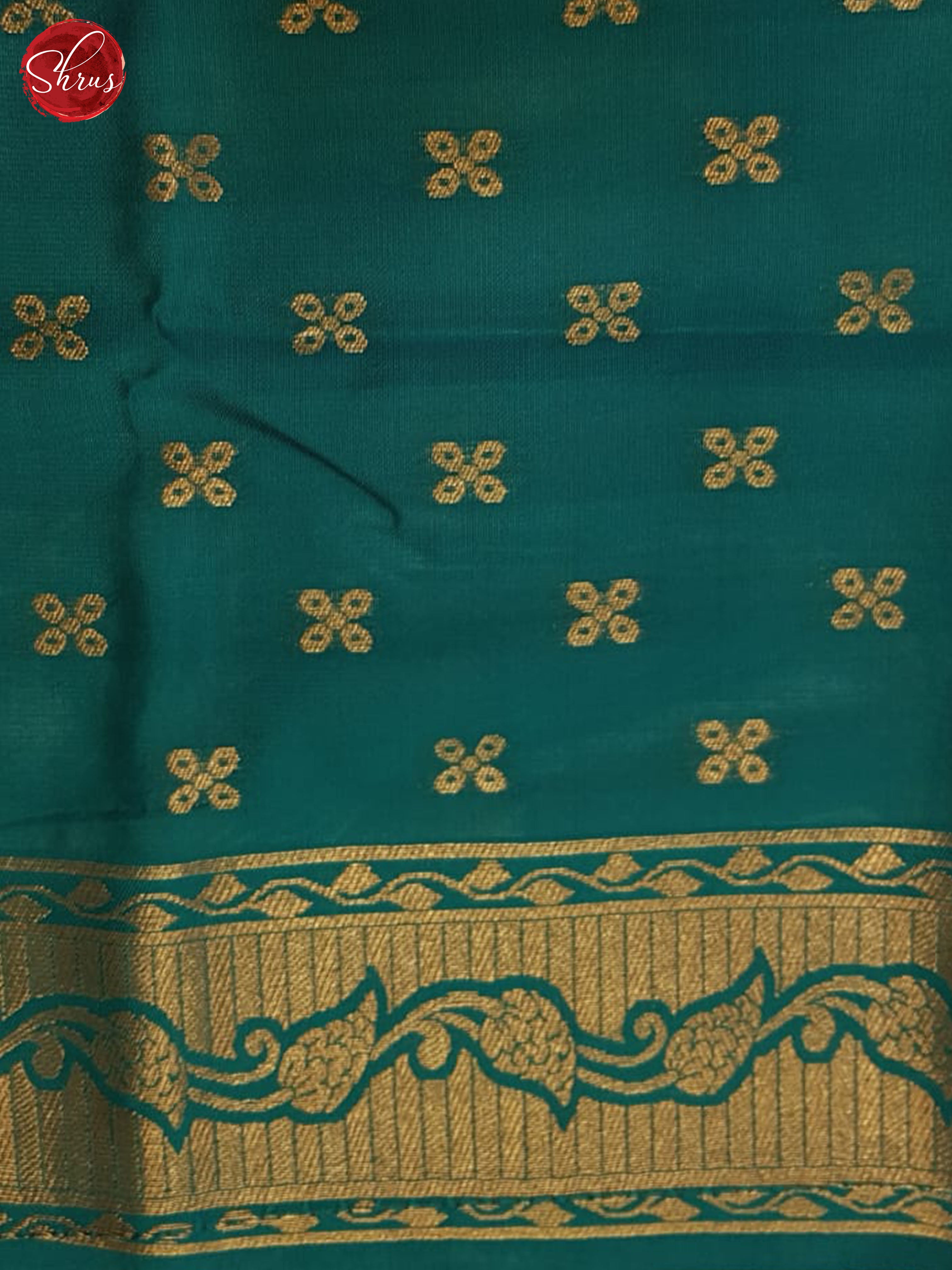 Blue And Green- Semi Soft silk Saree - Shop on ShrusEternity.com