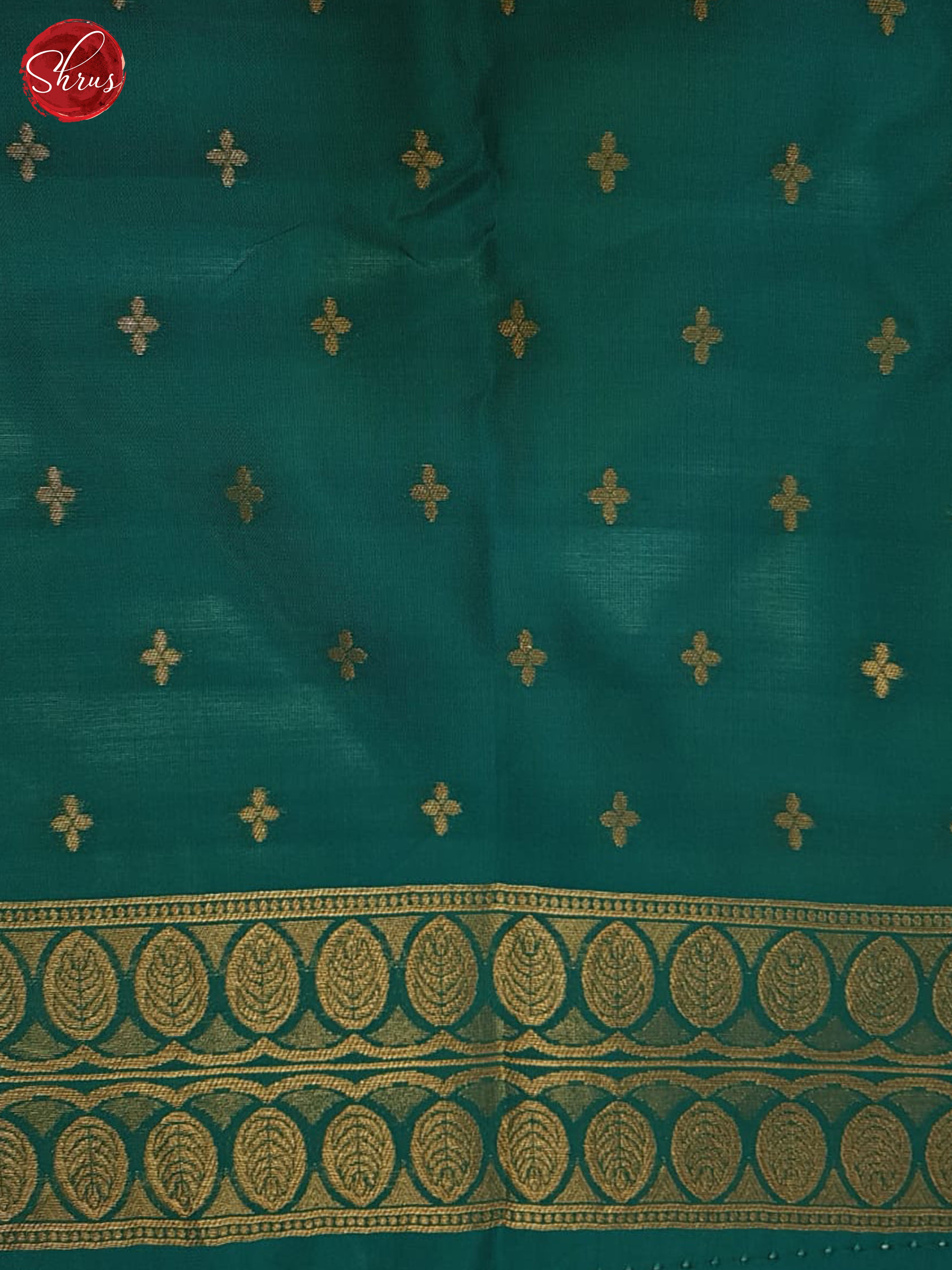 Blue And Green-Semi soft silk saree - Shop on ShrusEternity.com