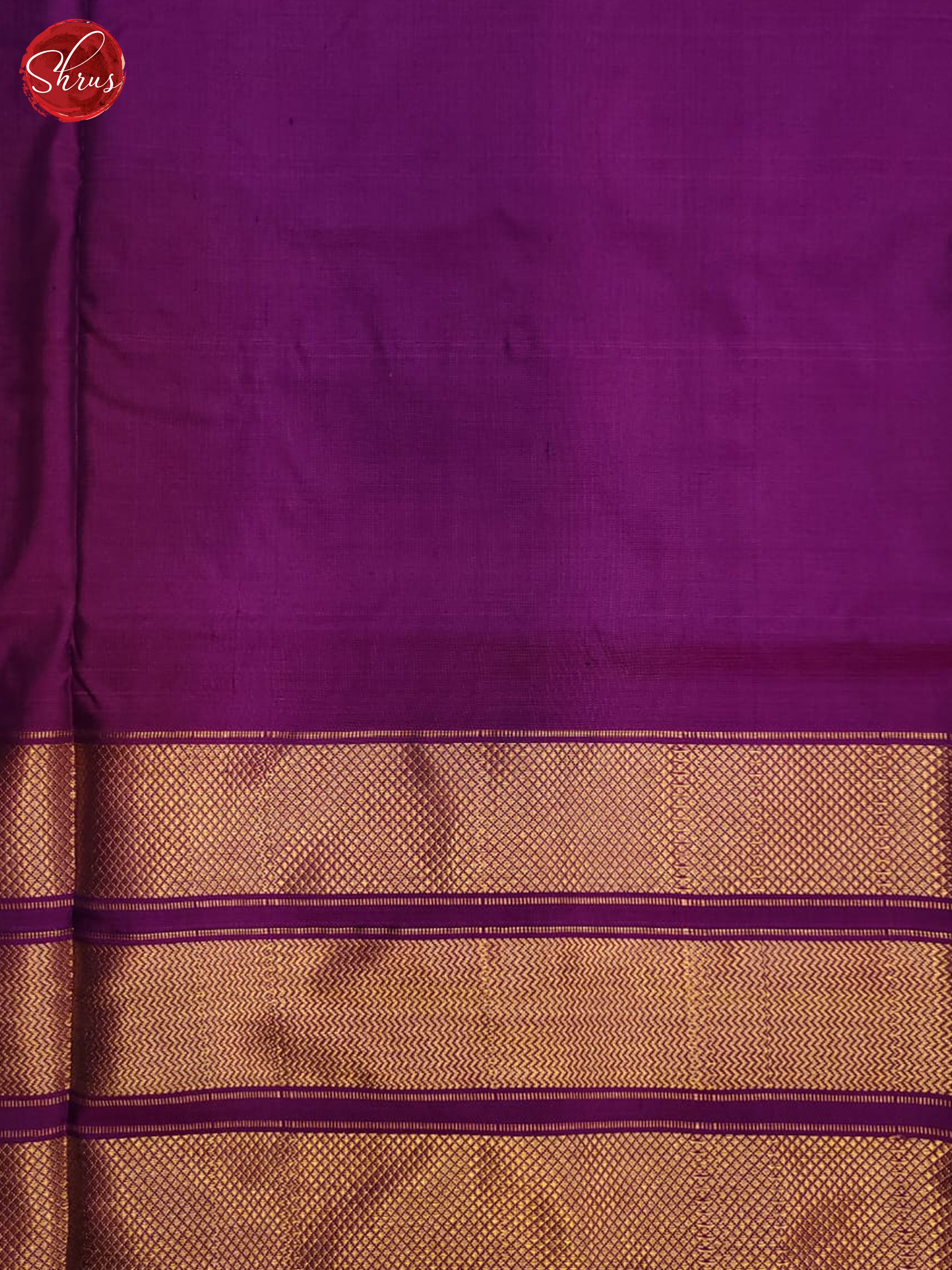 violet(Single Tone)- Ikkat Silk Saree - Shop on ShrusEternity.com
