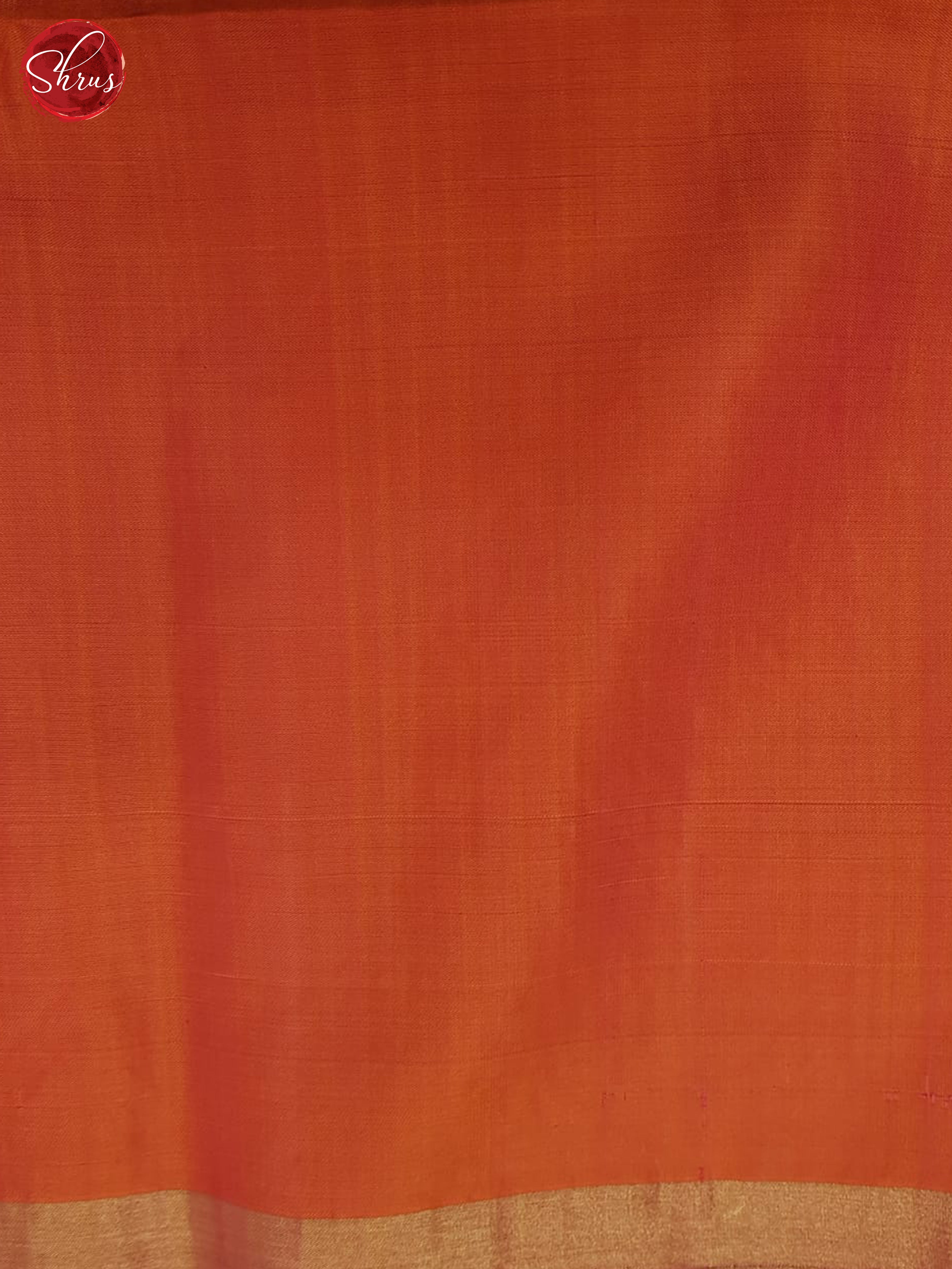 Wine & Orange - Soft Silk Saree - Shop on ShrusEternity.com