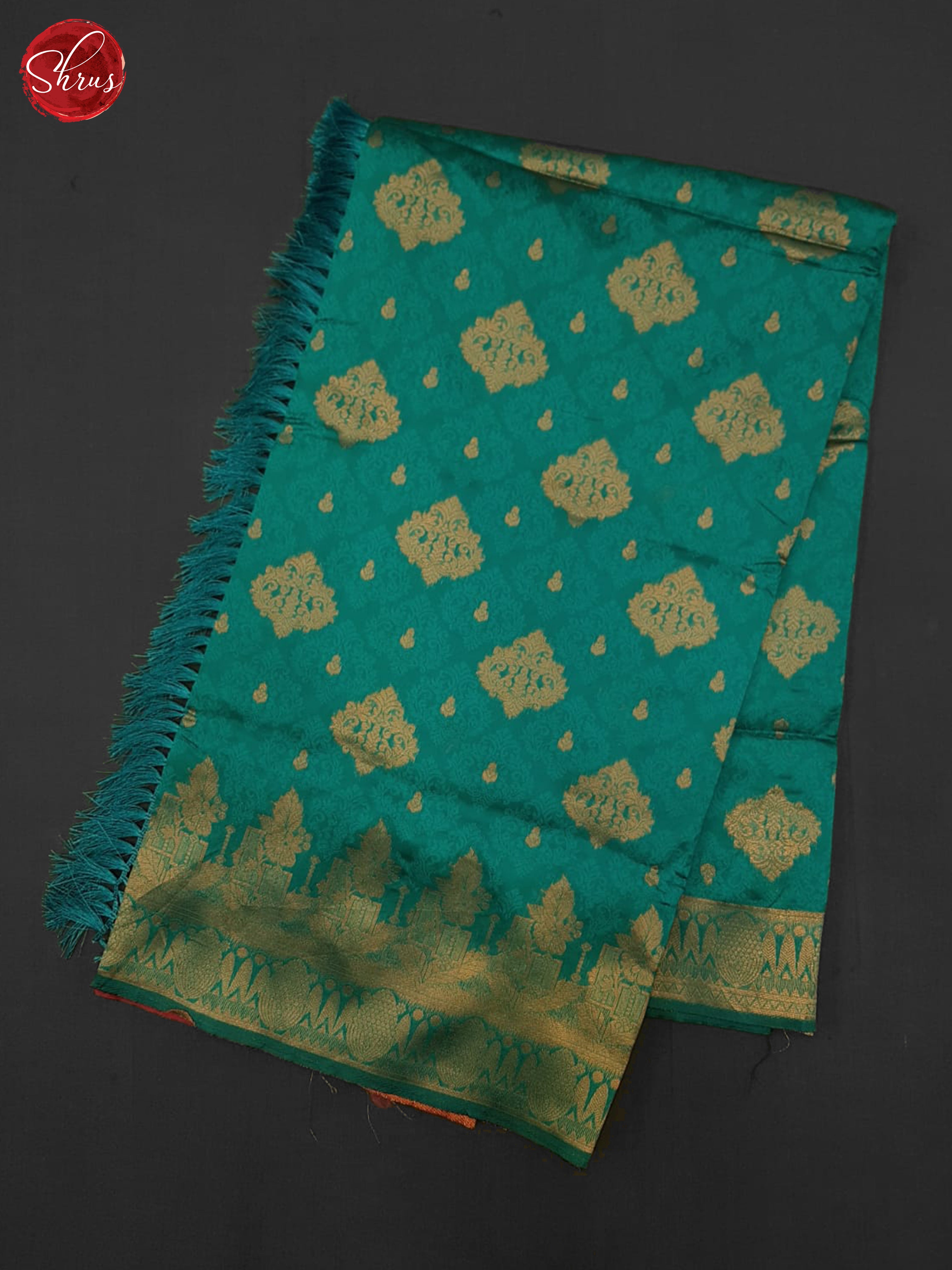 Blue & Pink - Semi Softsilk Saree - Shop on ShrusEternity.com