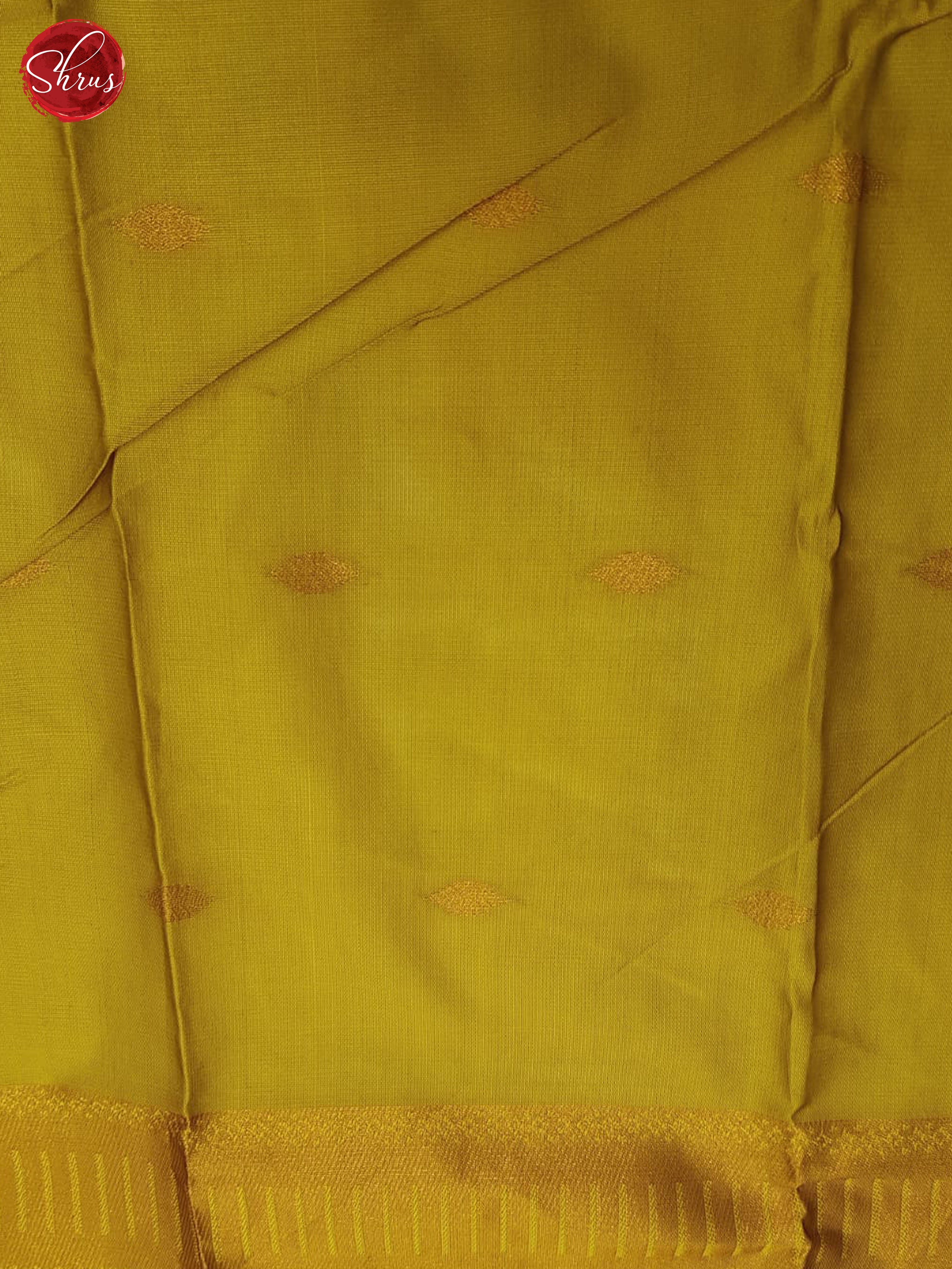 Blue And Mustard-Semi soft silk saree - Shop on ShrusEternity.com
