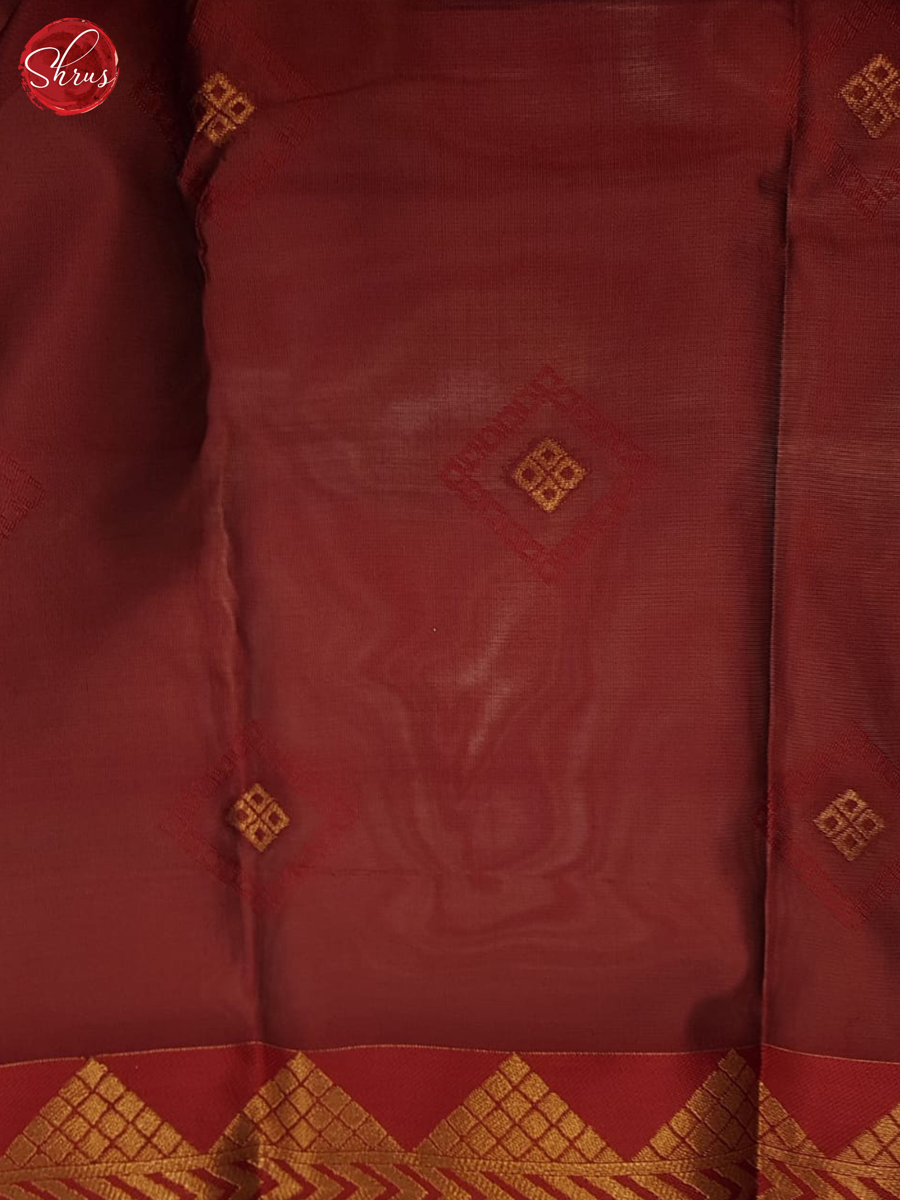 Blue And Araku Maroon-Semi soft silk saree - Shop on ShrusEternity.com