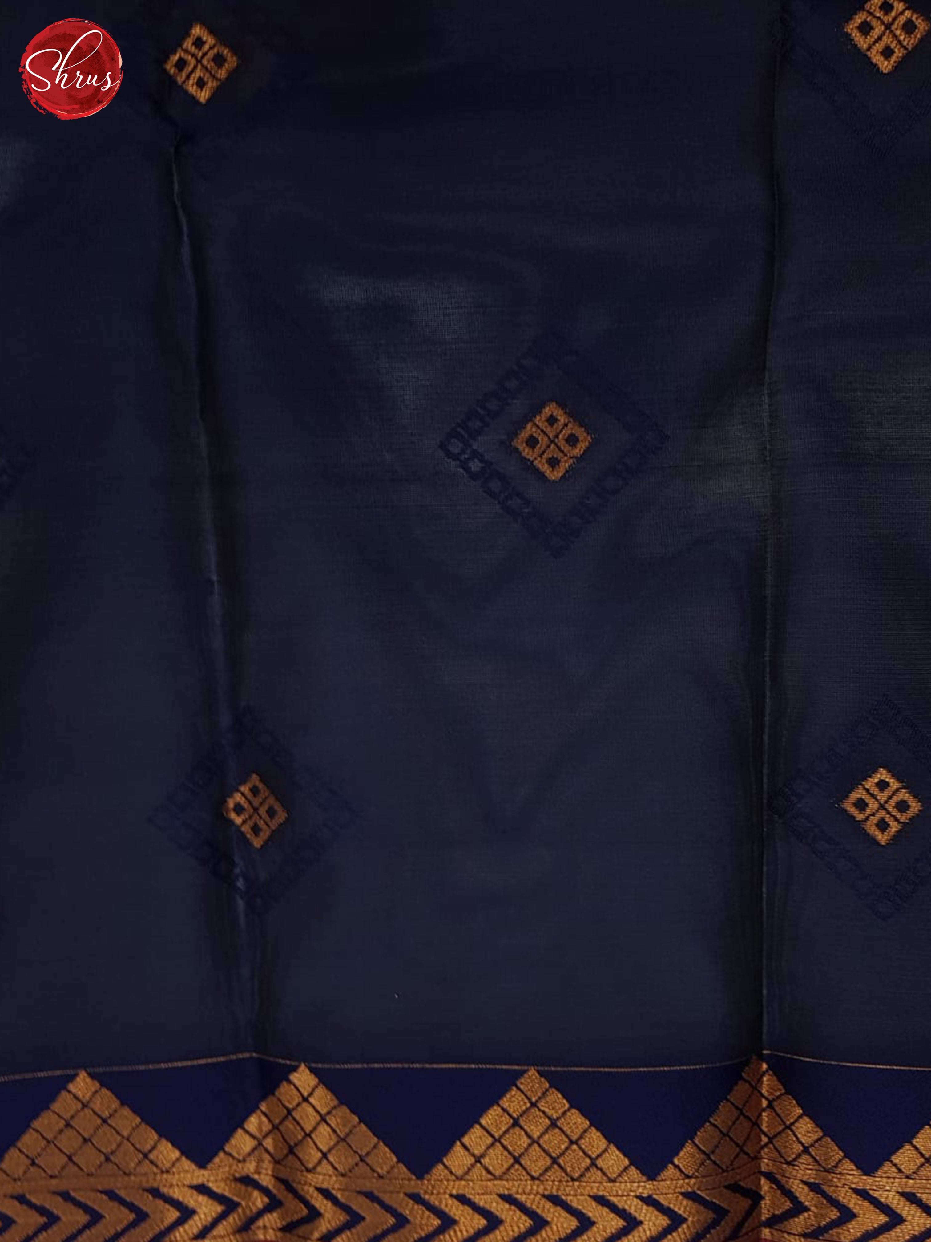 Arakku Maroon And Blue-Semi soft silk saree - Shop on ShrusEternity.com