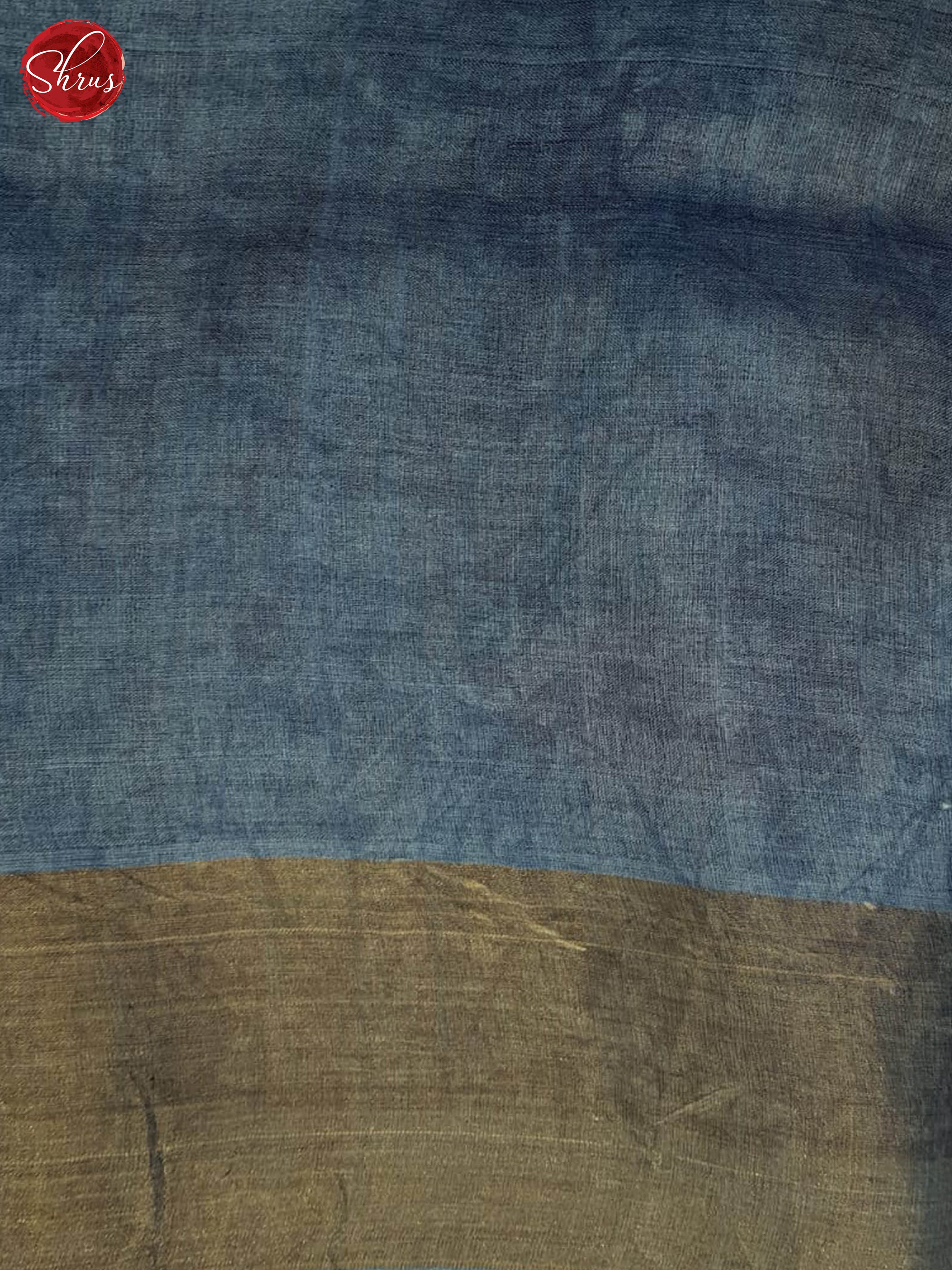 Brown And Grey- Tussar Silk Saree - Shop on ShrusEternity.com