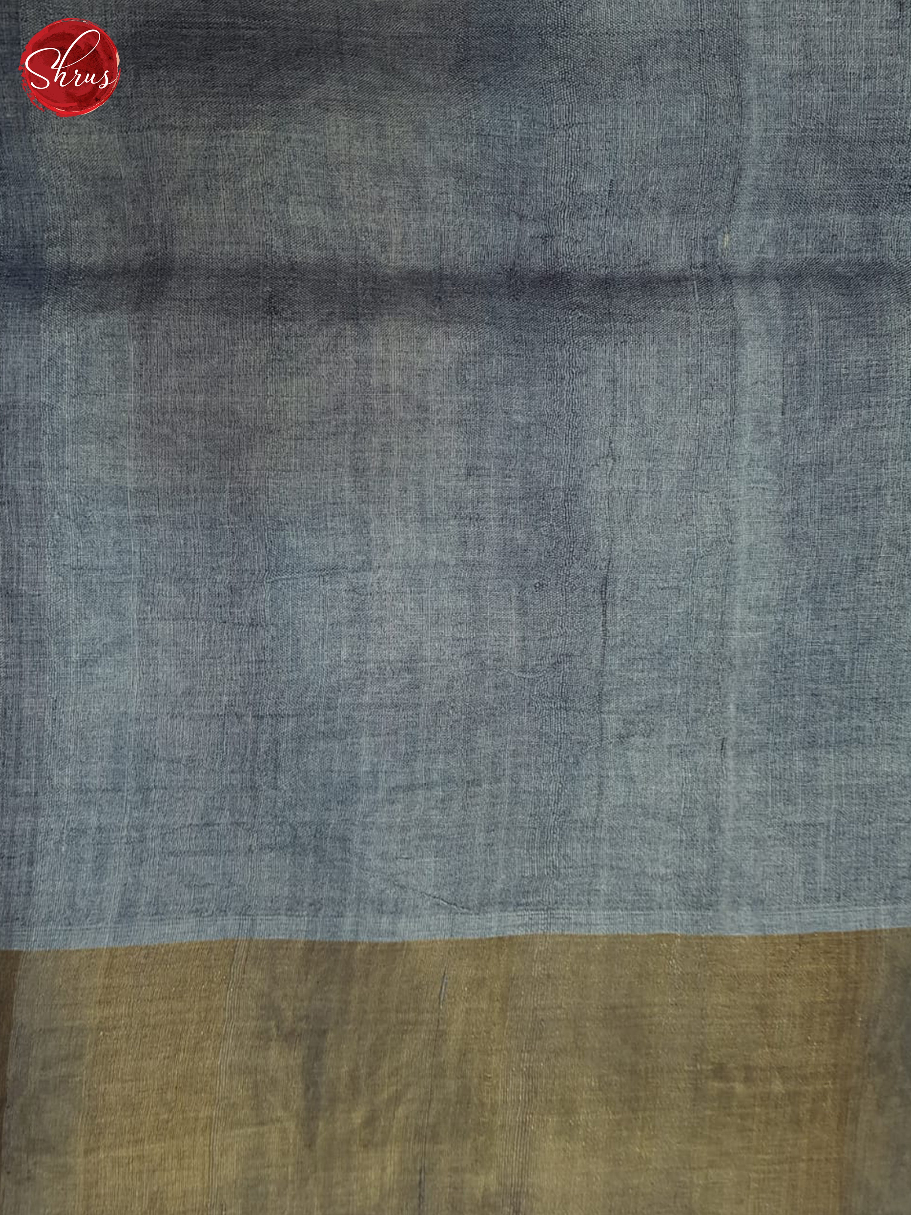 brown & Grey - Tussar Saree - Shop on ShrusEternity.com
