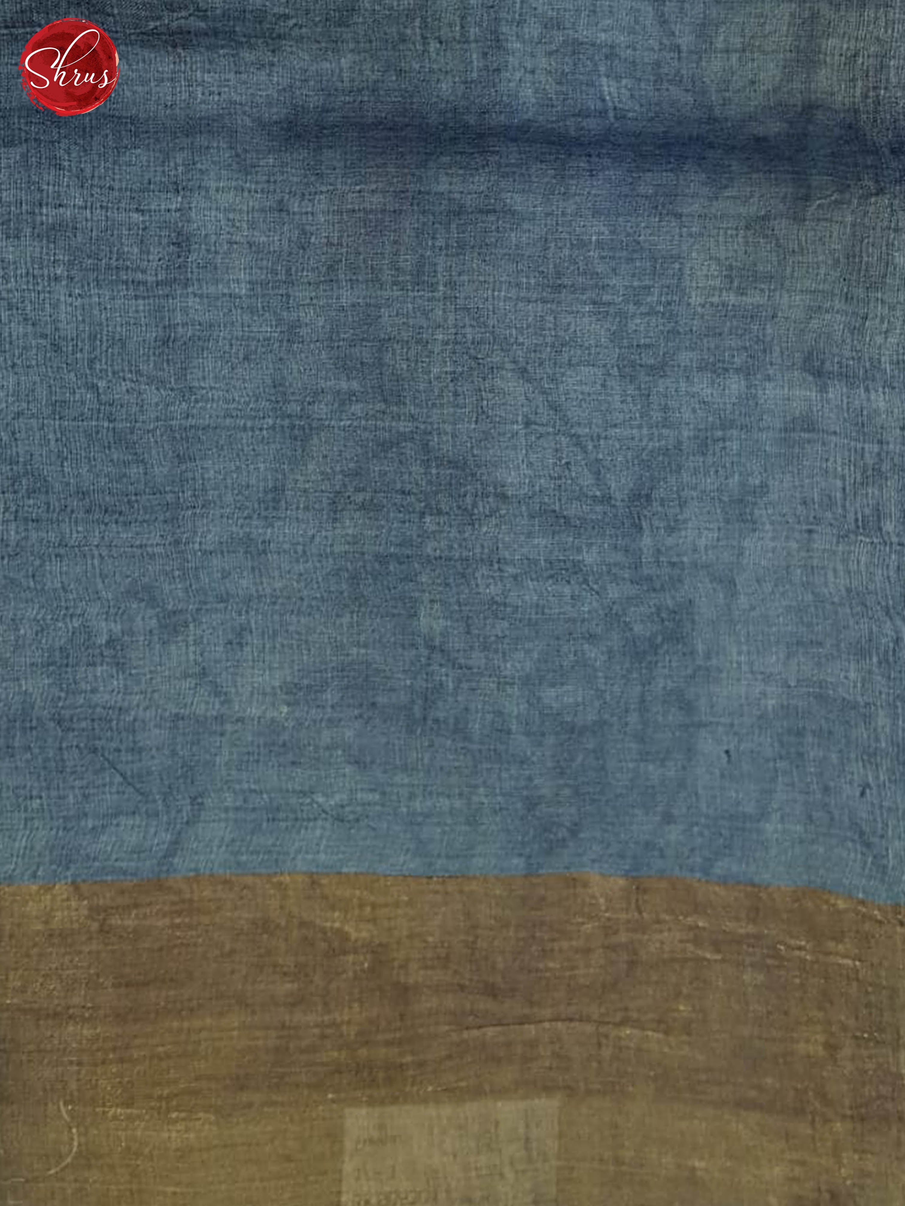 Brown And Grey- Tussar Silk Saree - Shop on ShrusEternity.com