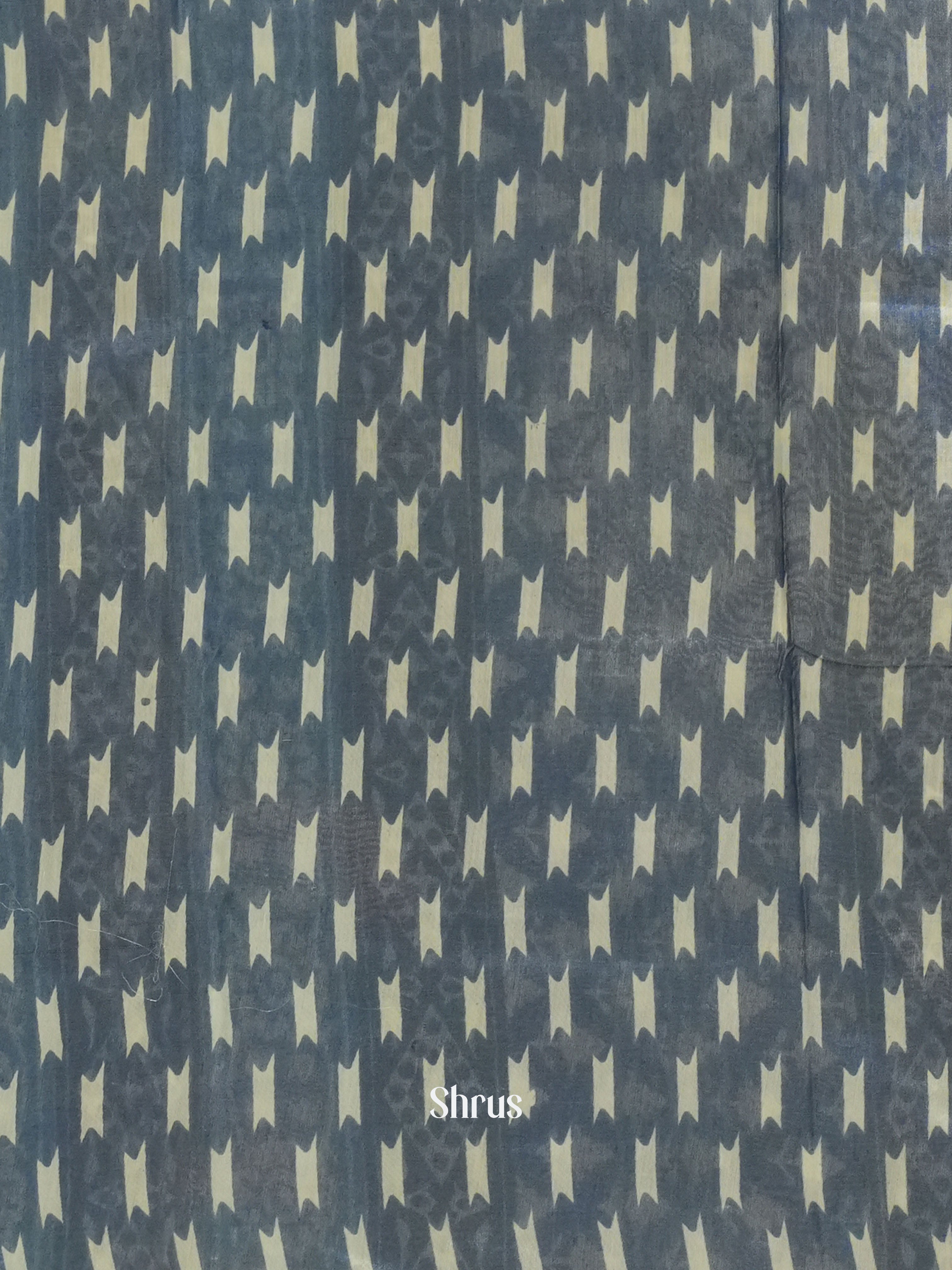 Black & Grey - Jaipur cotton Saree - Shop on ShrusEternity.com