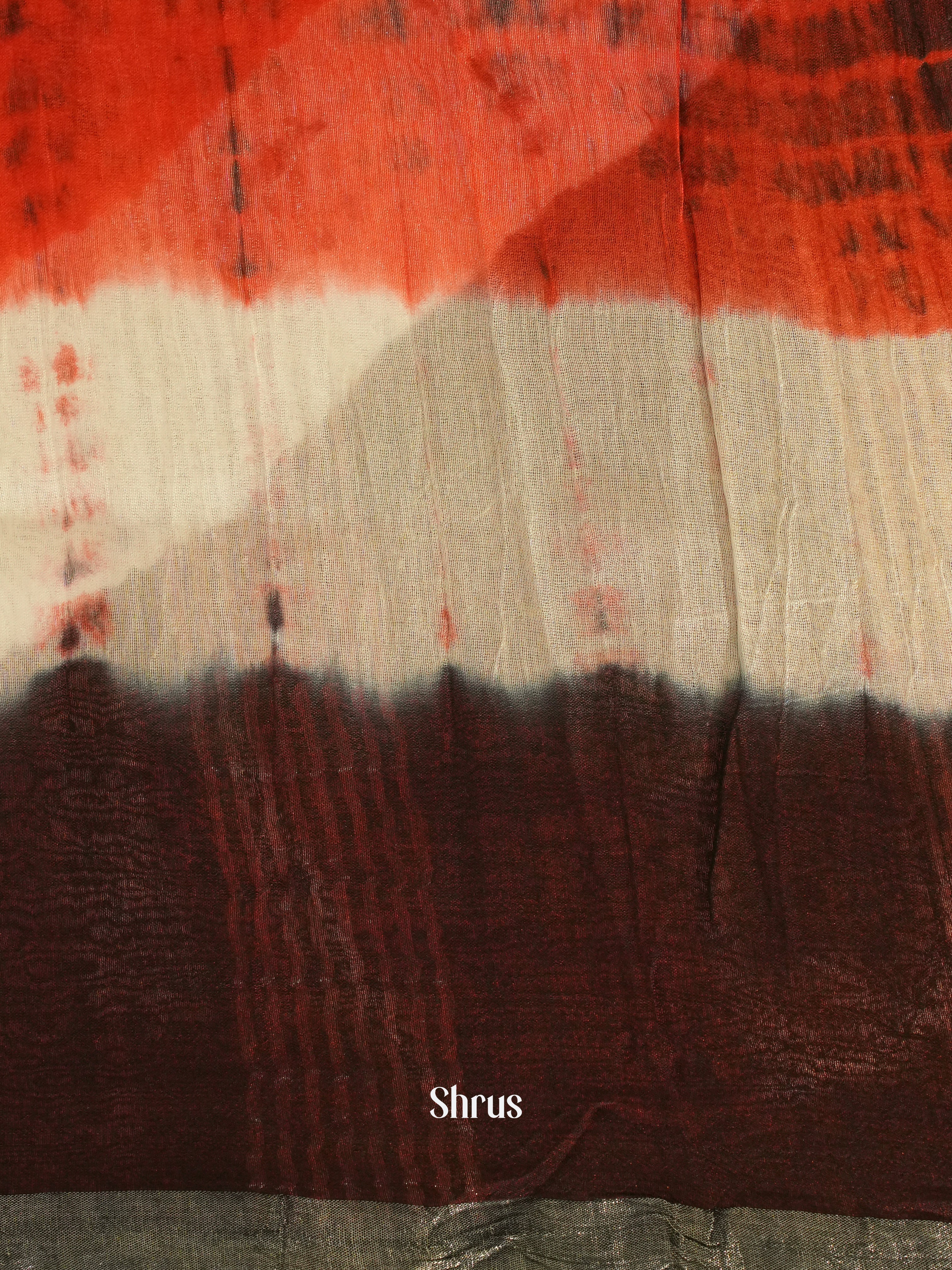 Black & Red - Jaipur cotton Saree - Shop on ShrusEternity.com