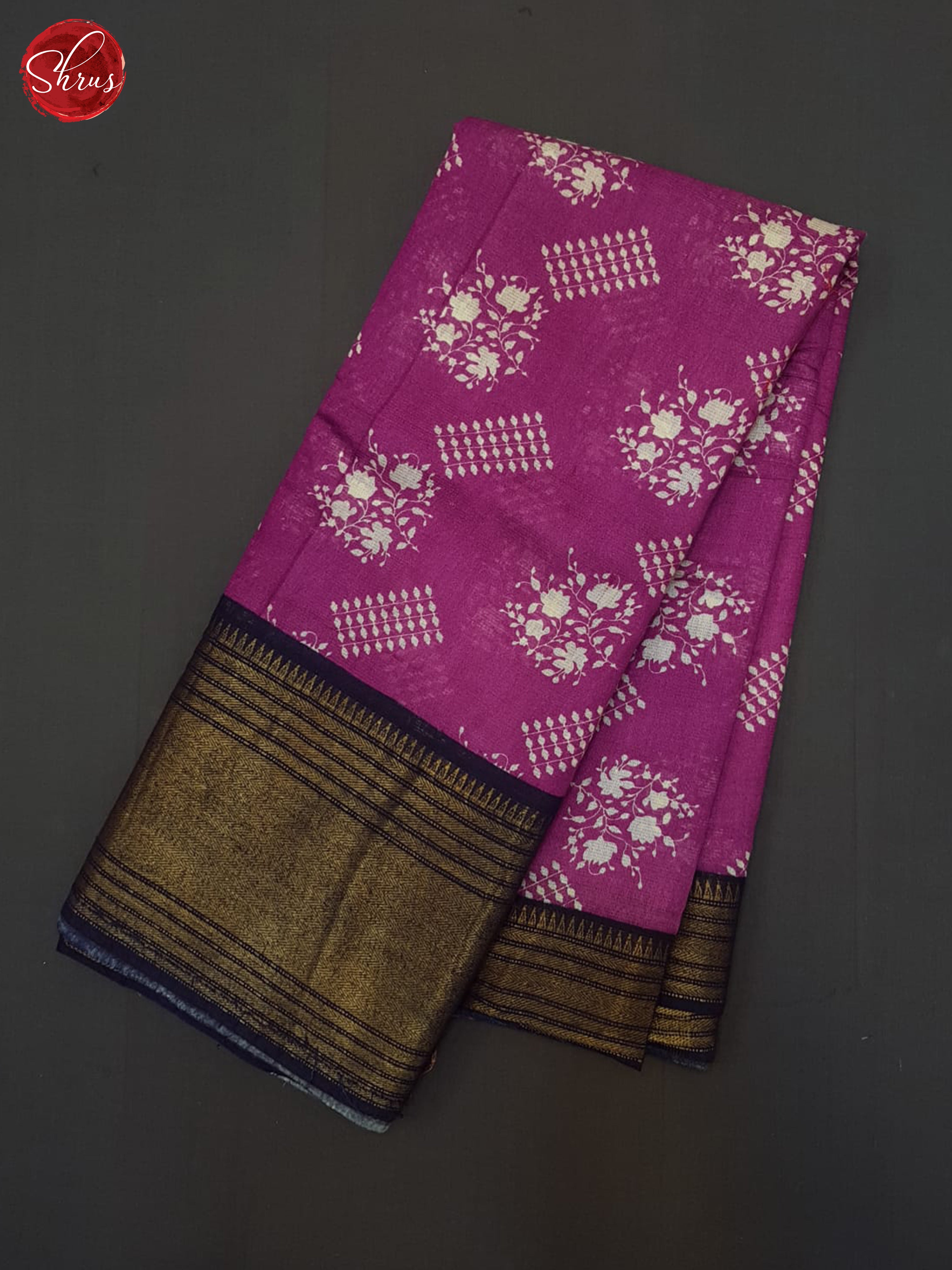 Vadamalli & Blue - Semi Tussar Saree - Shop on ShrusEternity.com