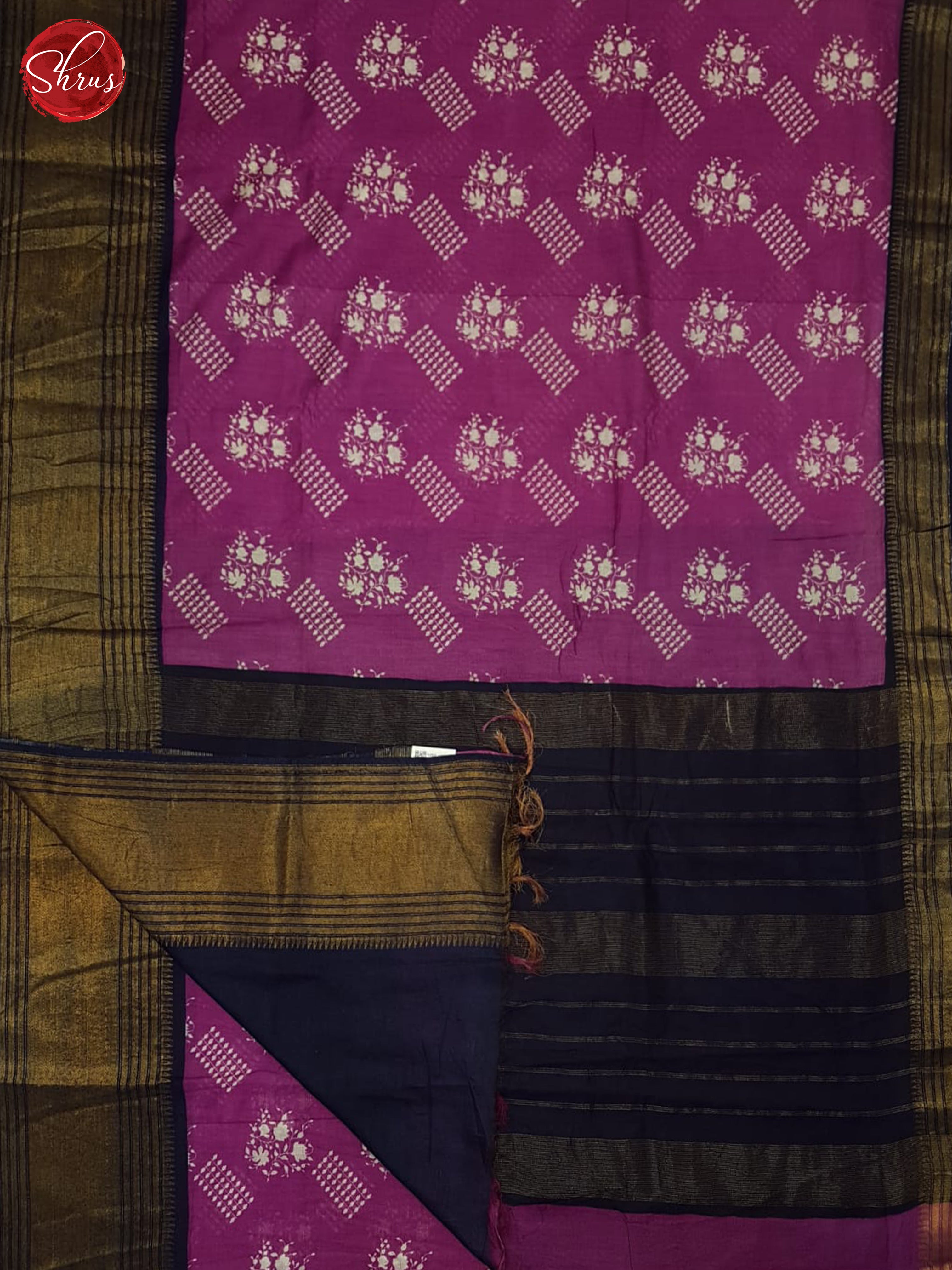 Vadamalli & Blue - Semi Tussar Saree - Shop on ShrusEternity.com