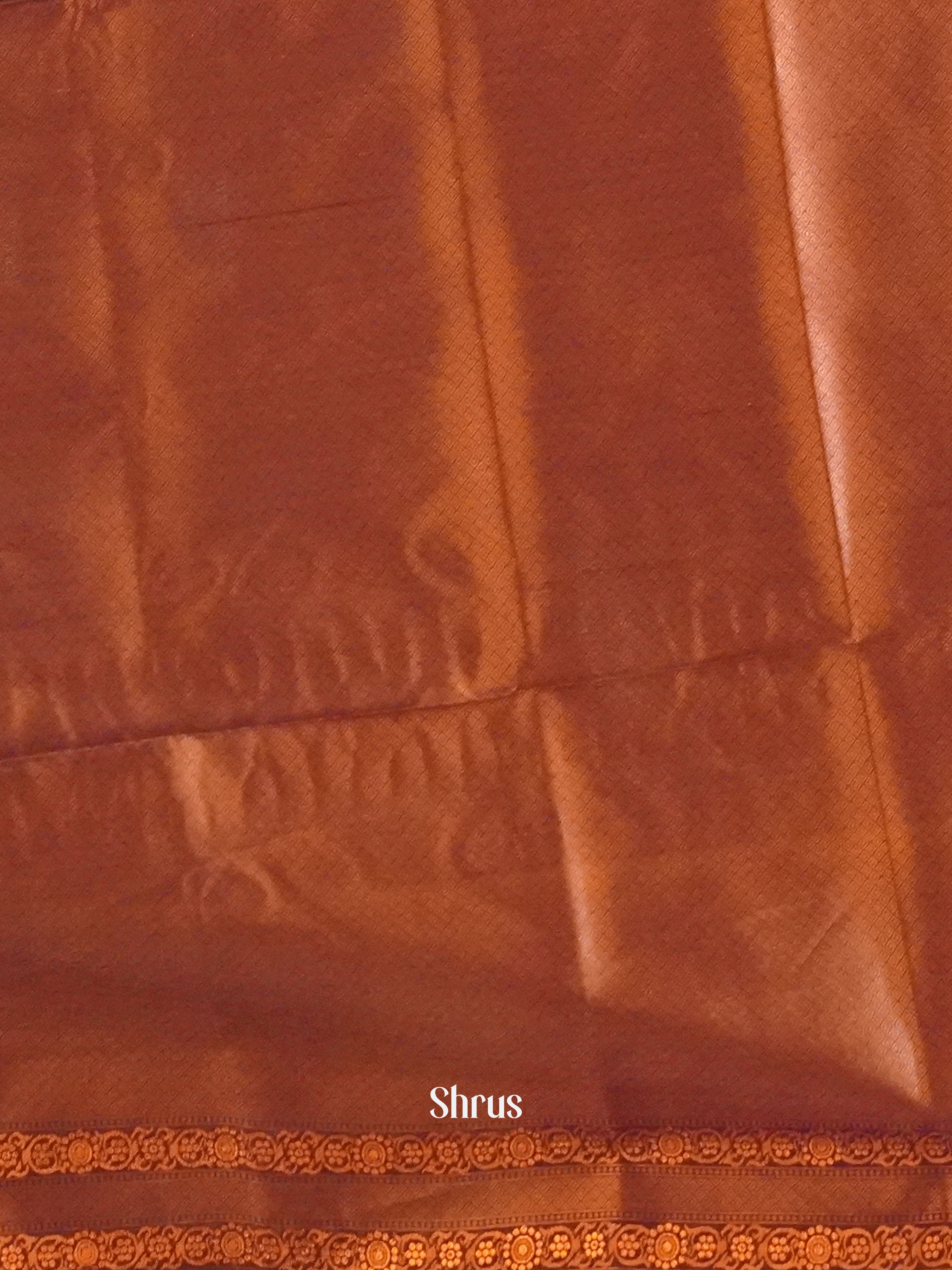 Blue And Wine- Semi soft silk saree - Shop on ShrusEternity.com