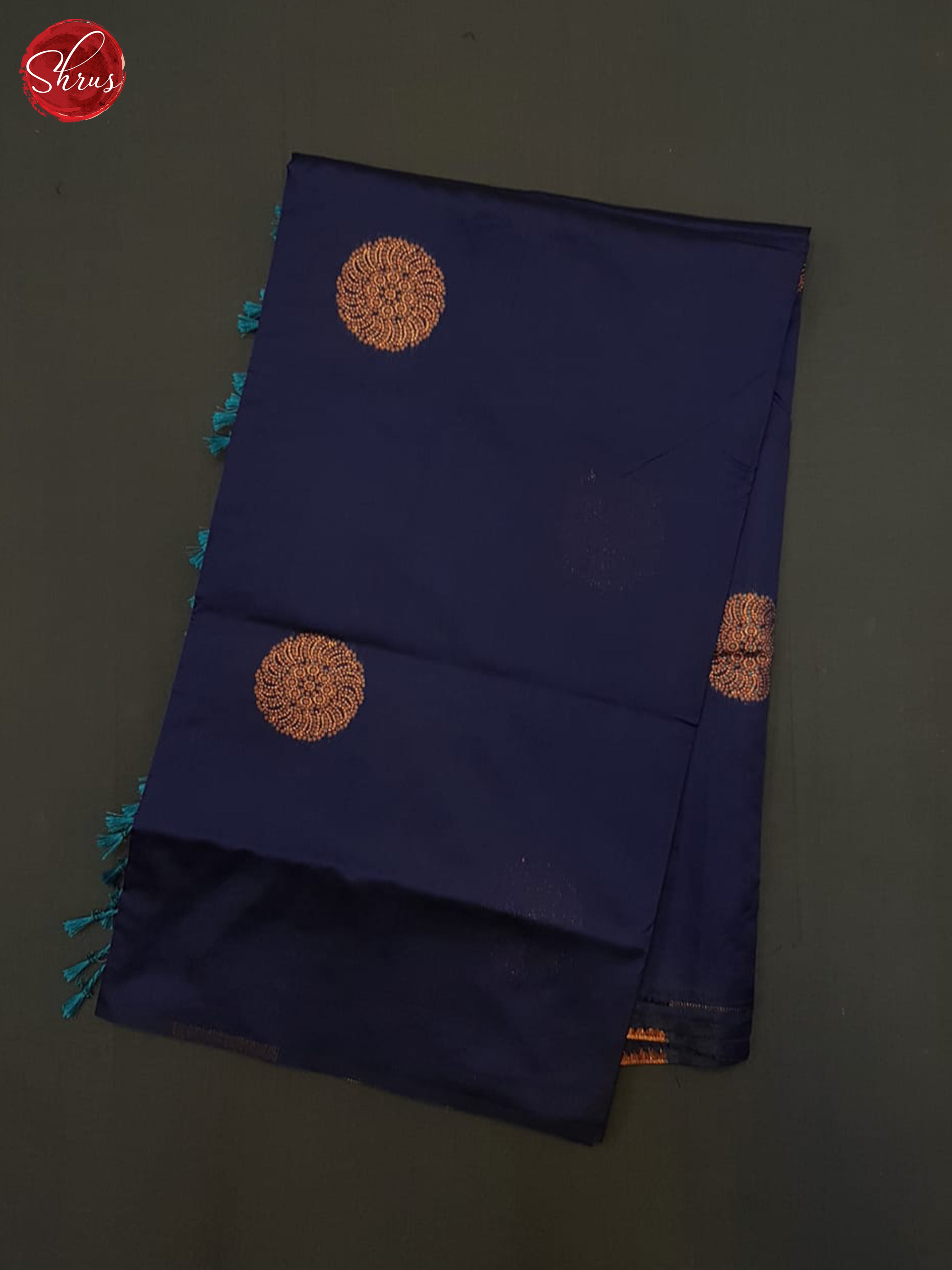 Blue & green - Semi Softsilk Saree - Shop on ShrusEternity.com