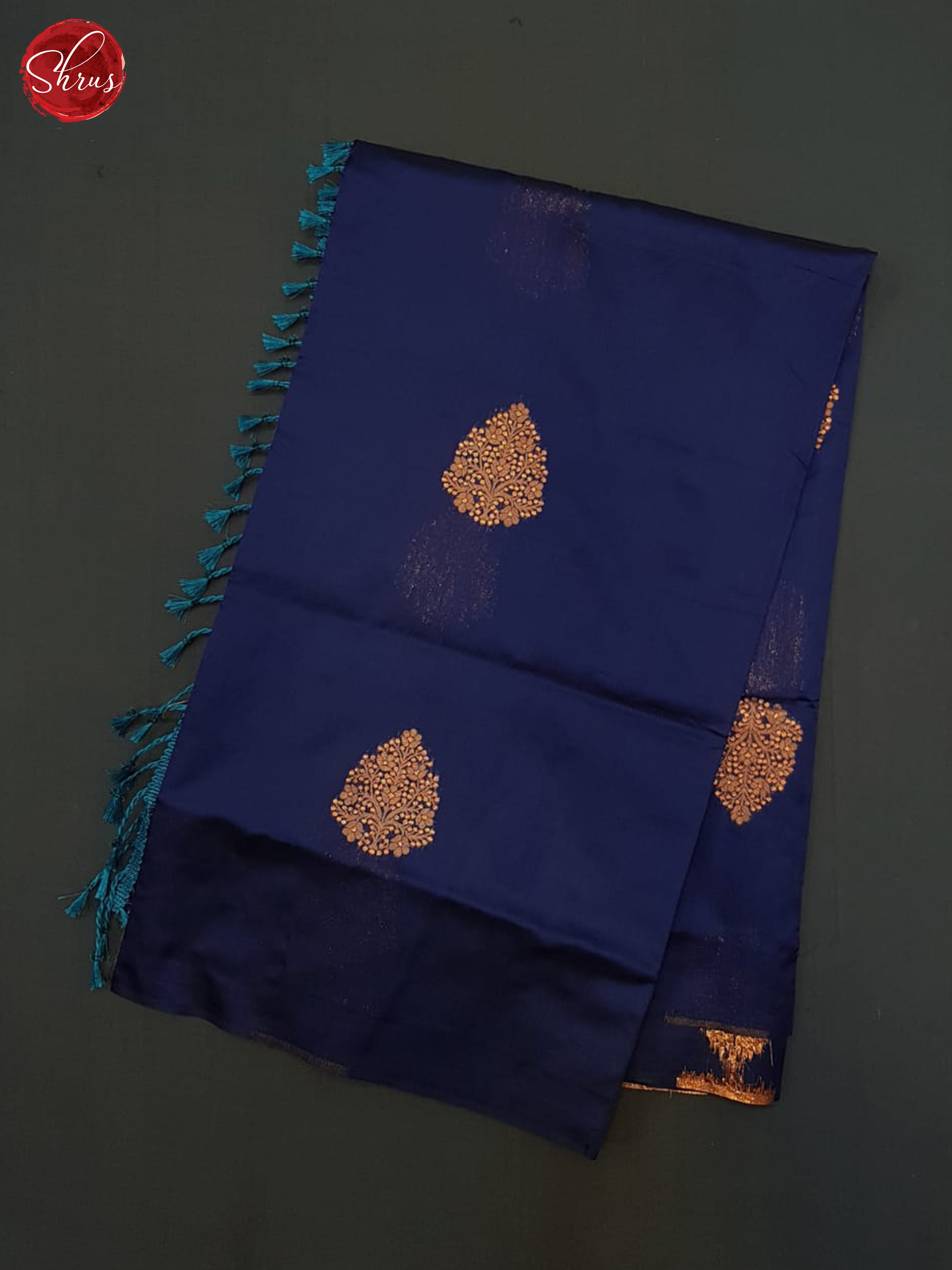 Blue & Green- Semi Softsilk Saree - Shop on ShrusEternity.com