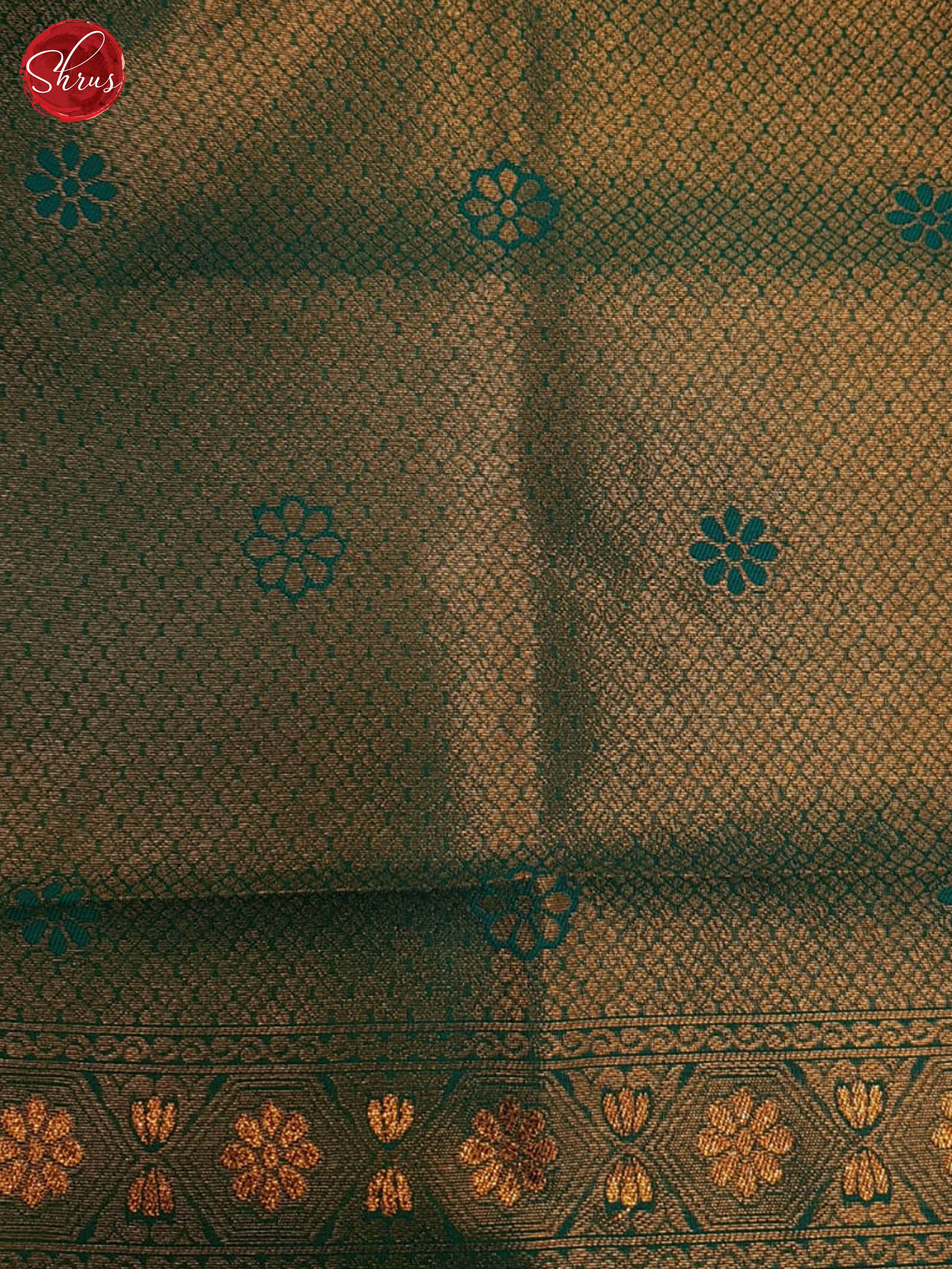 Blue & Green- Semi Softsilk Saree - Shop on ShrusEternity.com