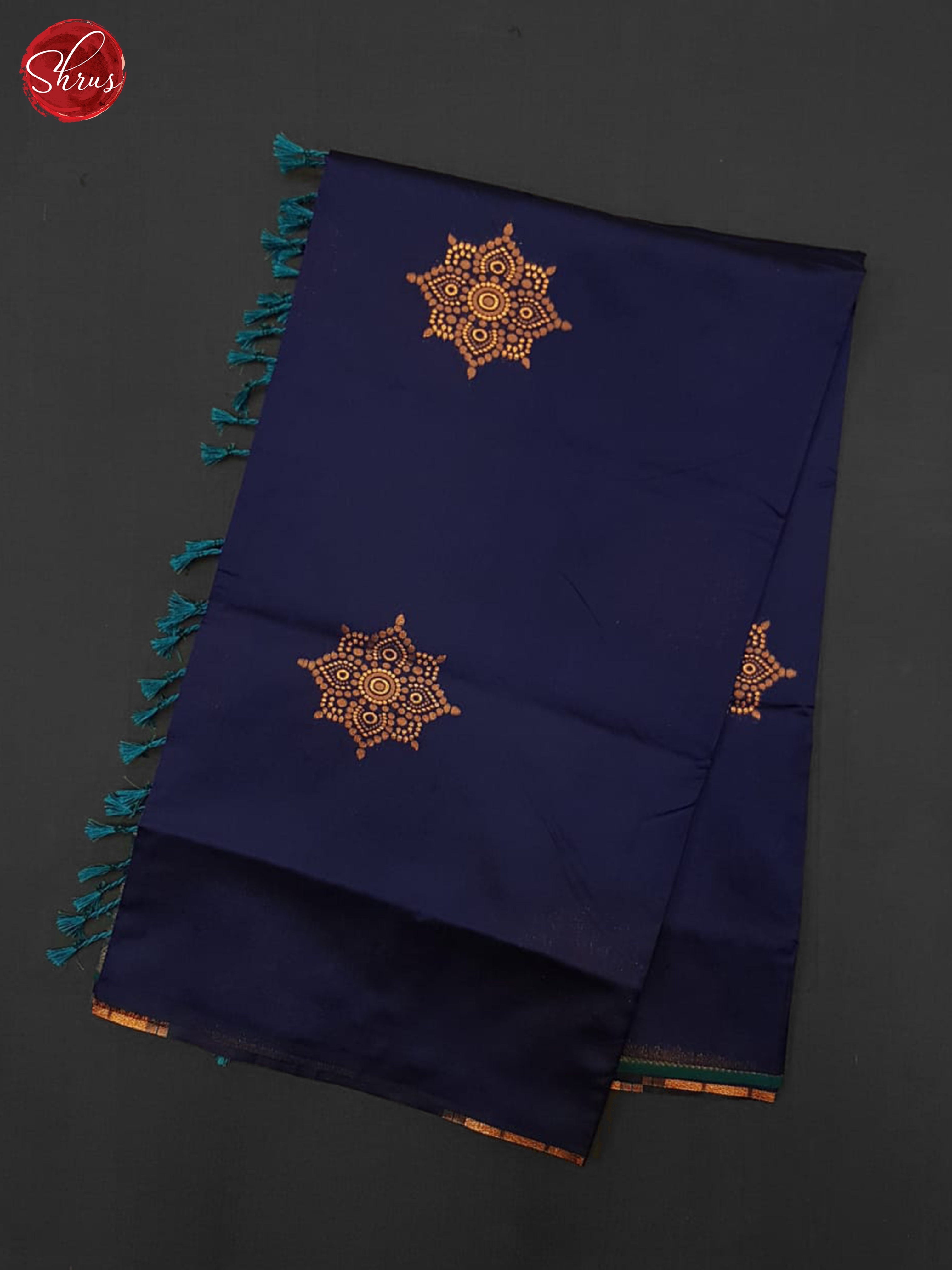 Blue & Green- Semi Softsilk Saree - Shop on ShrusEternity.com