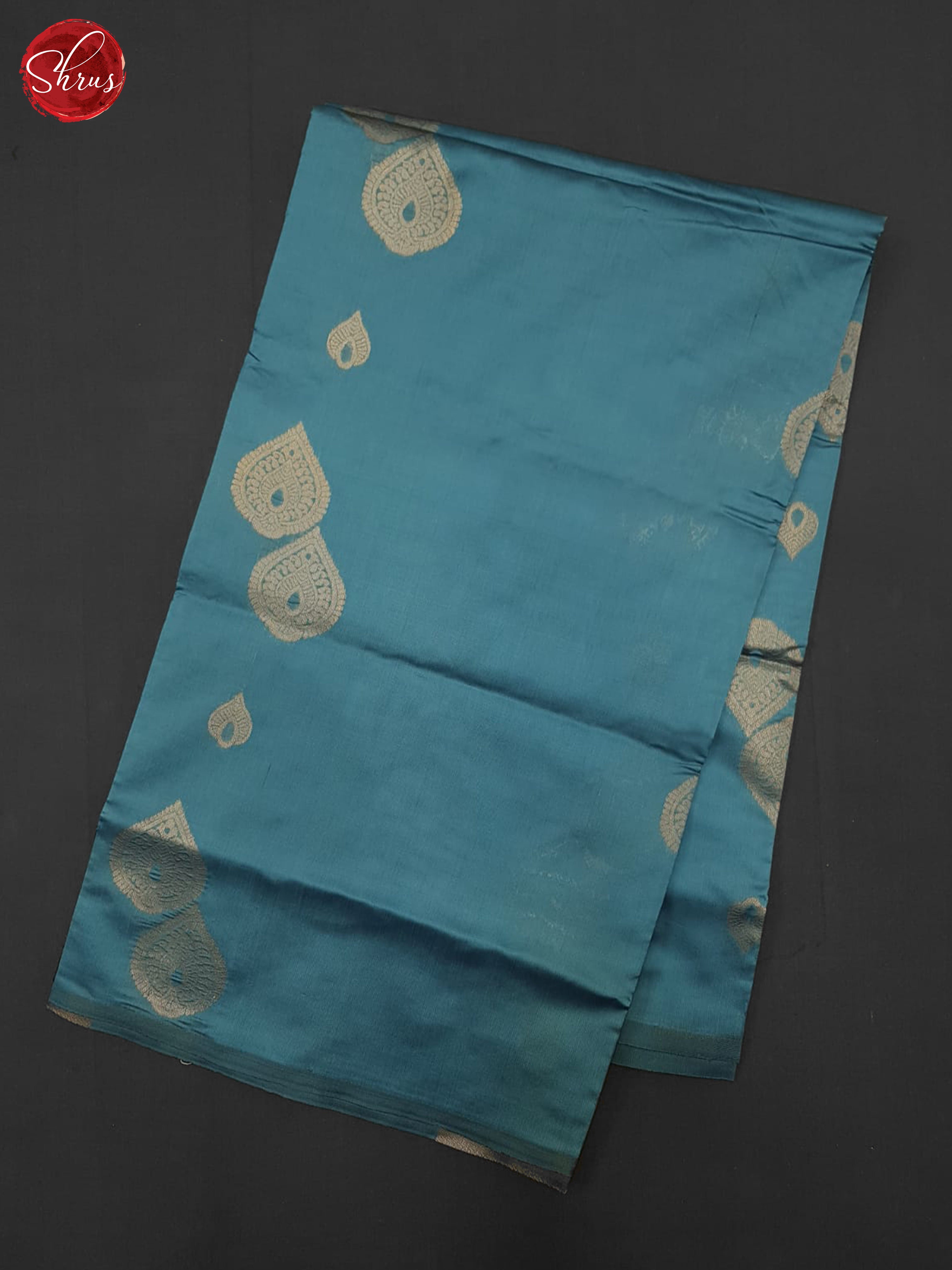 Blue and Wine- Semi Soft Silk Saree - Shop on ShrusEternity.com