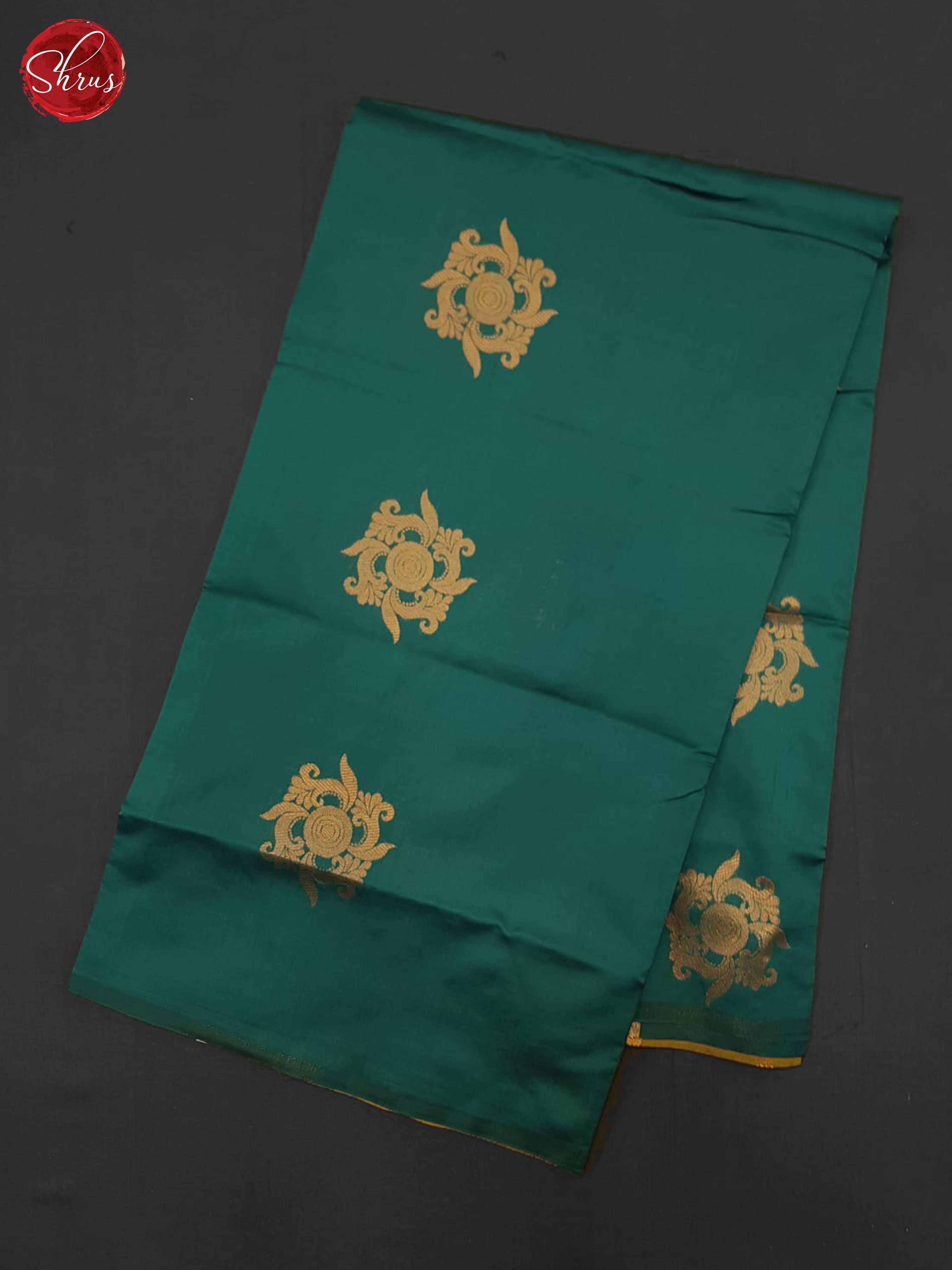 Green and Mustard- Semi Soft Silk Saree - Shop on ShrusEternity.com