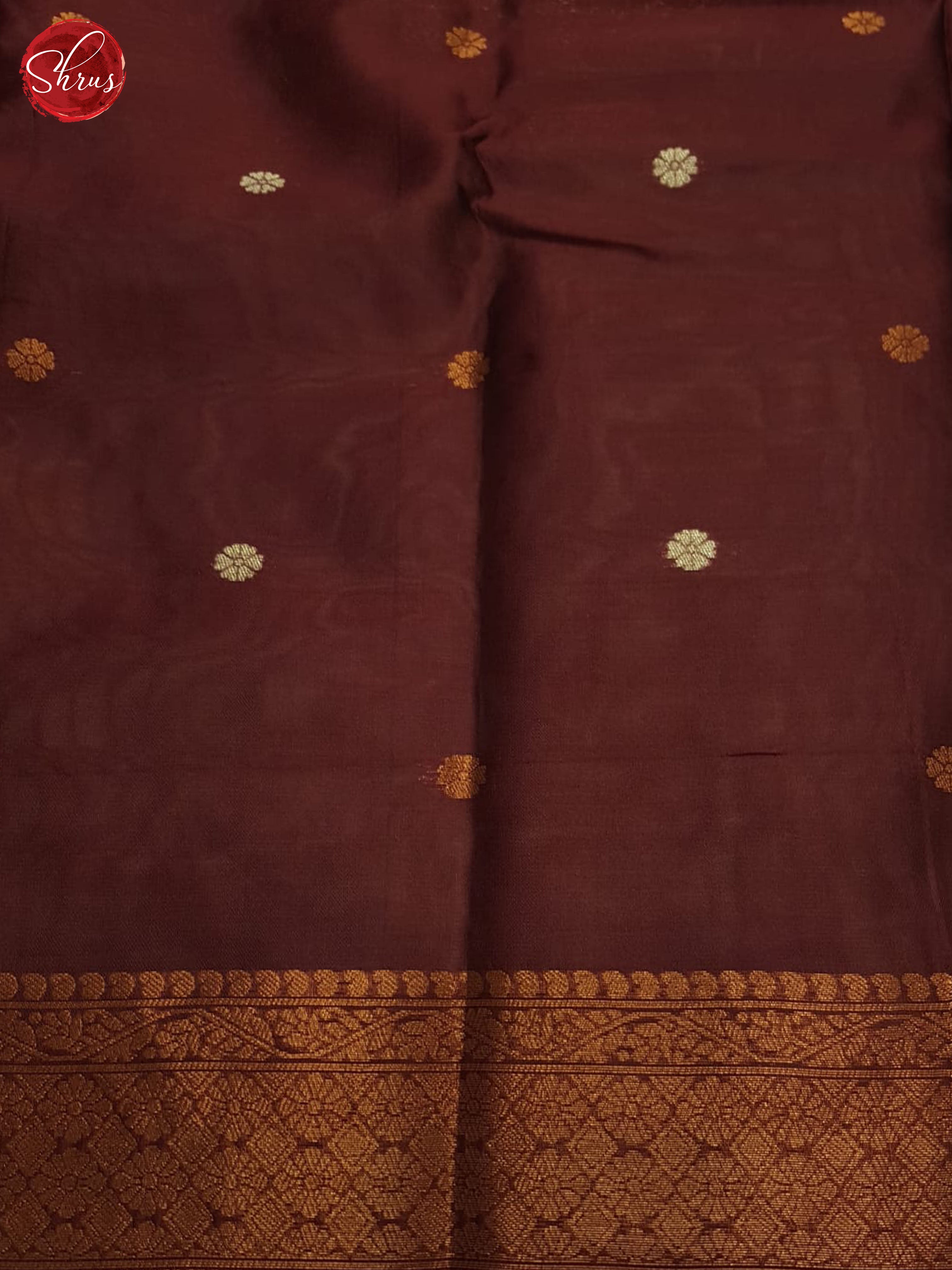 Grey And Araku Maroon-semi soft silk saree - Shop on ShrusEternity.com