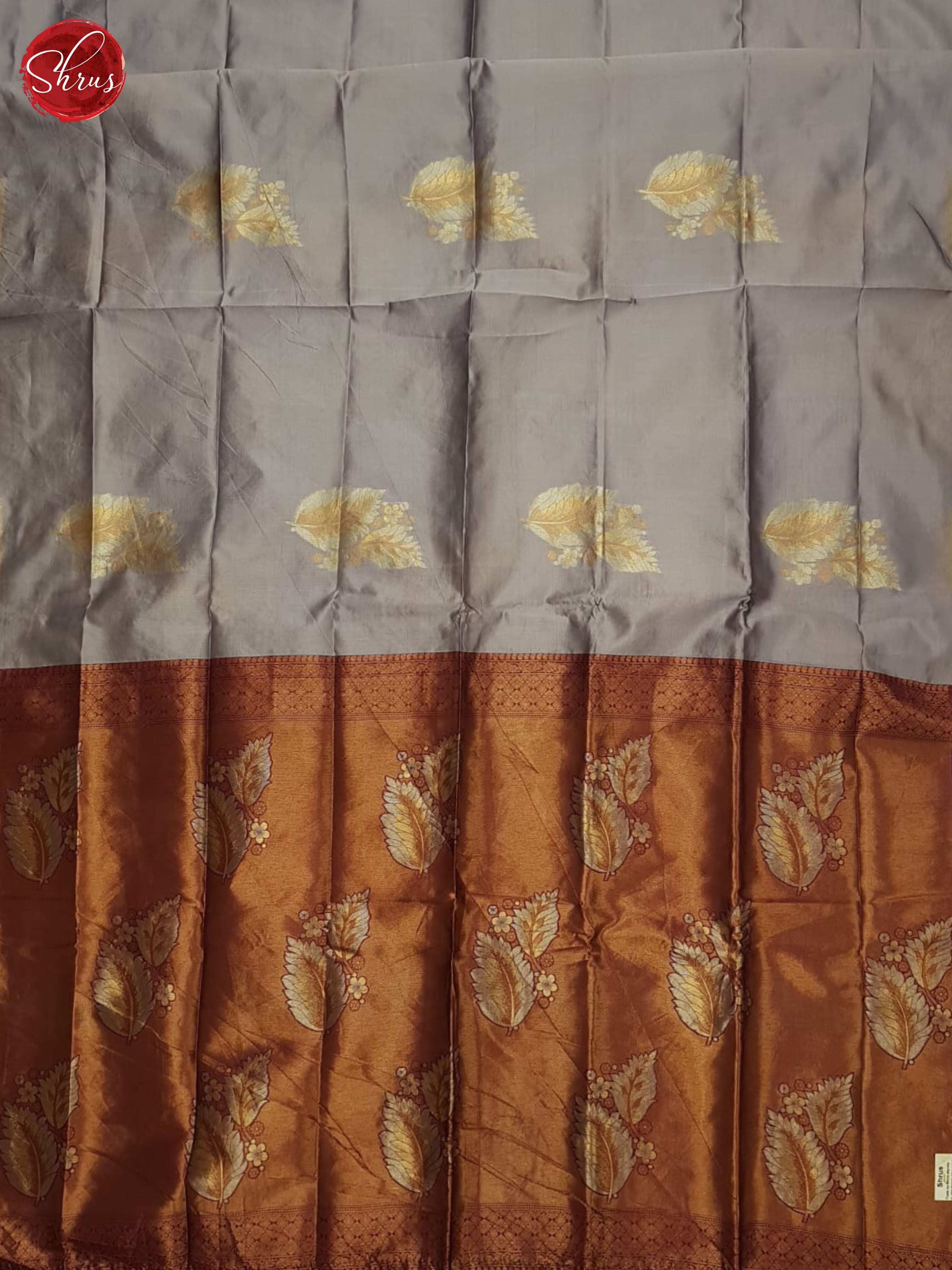 Mild Lavender And Wine-Semi soft Silk Saree - Shop on ShrusEternity.com