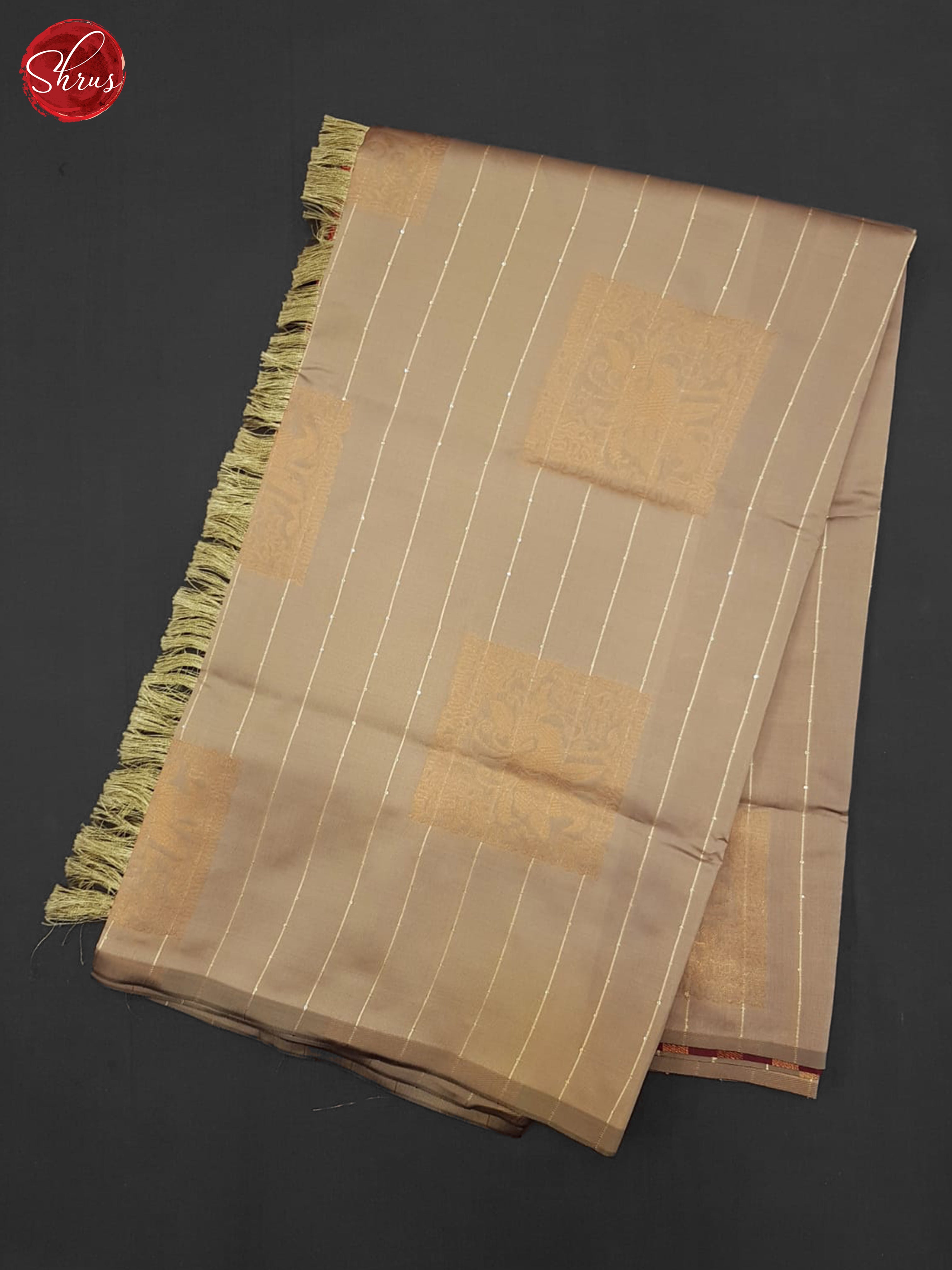 Dusty Onion Pink & Maroon- Semi Softsilk Saree - Shop on ShrusEternity.com