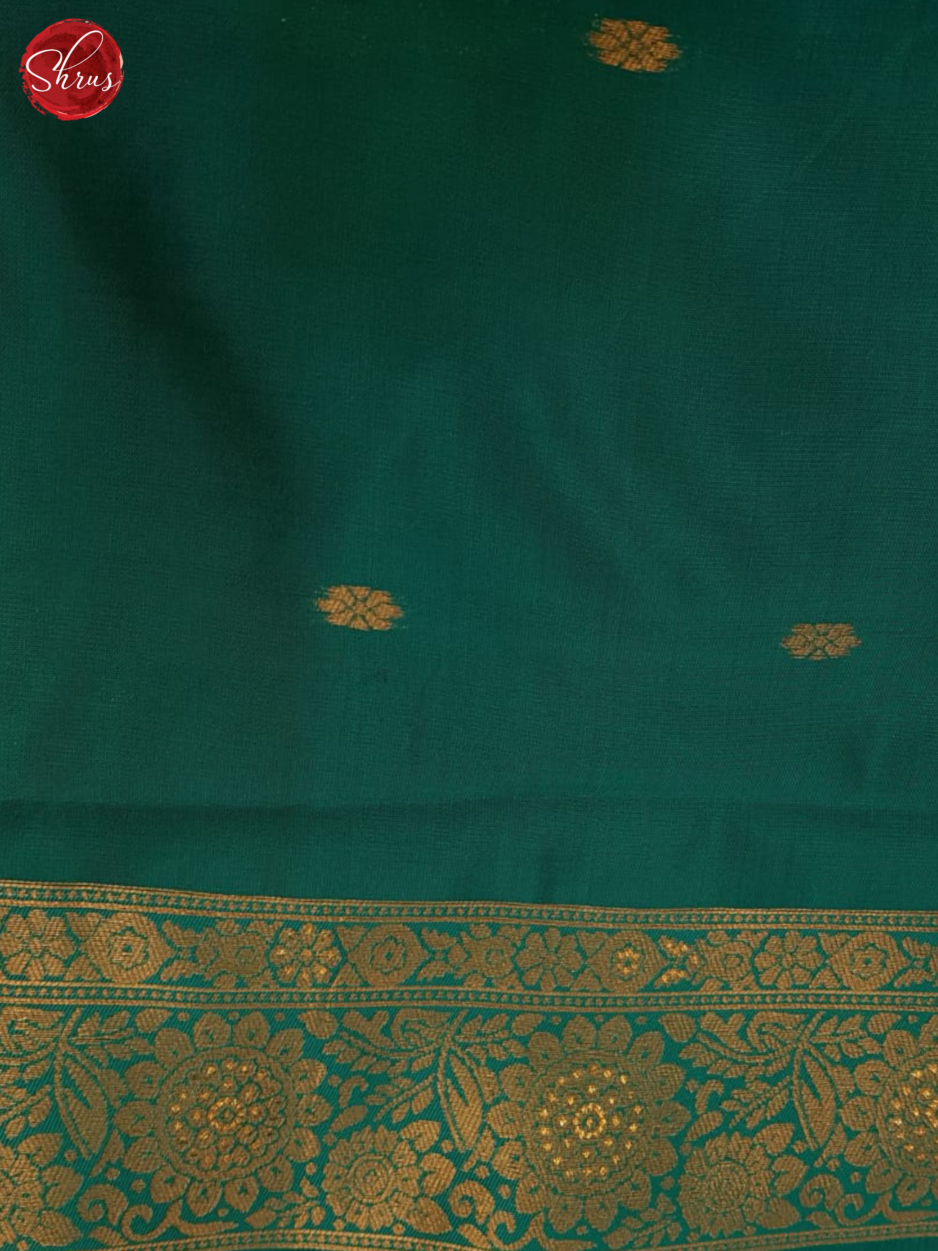 Pink And Green-Semi Kanchipuram saree - Shop on ShrusEternity.com