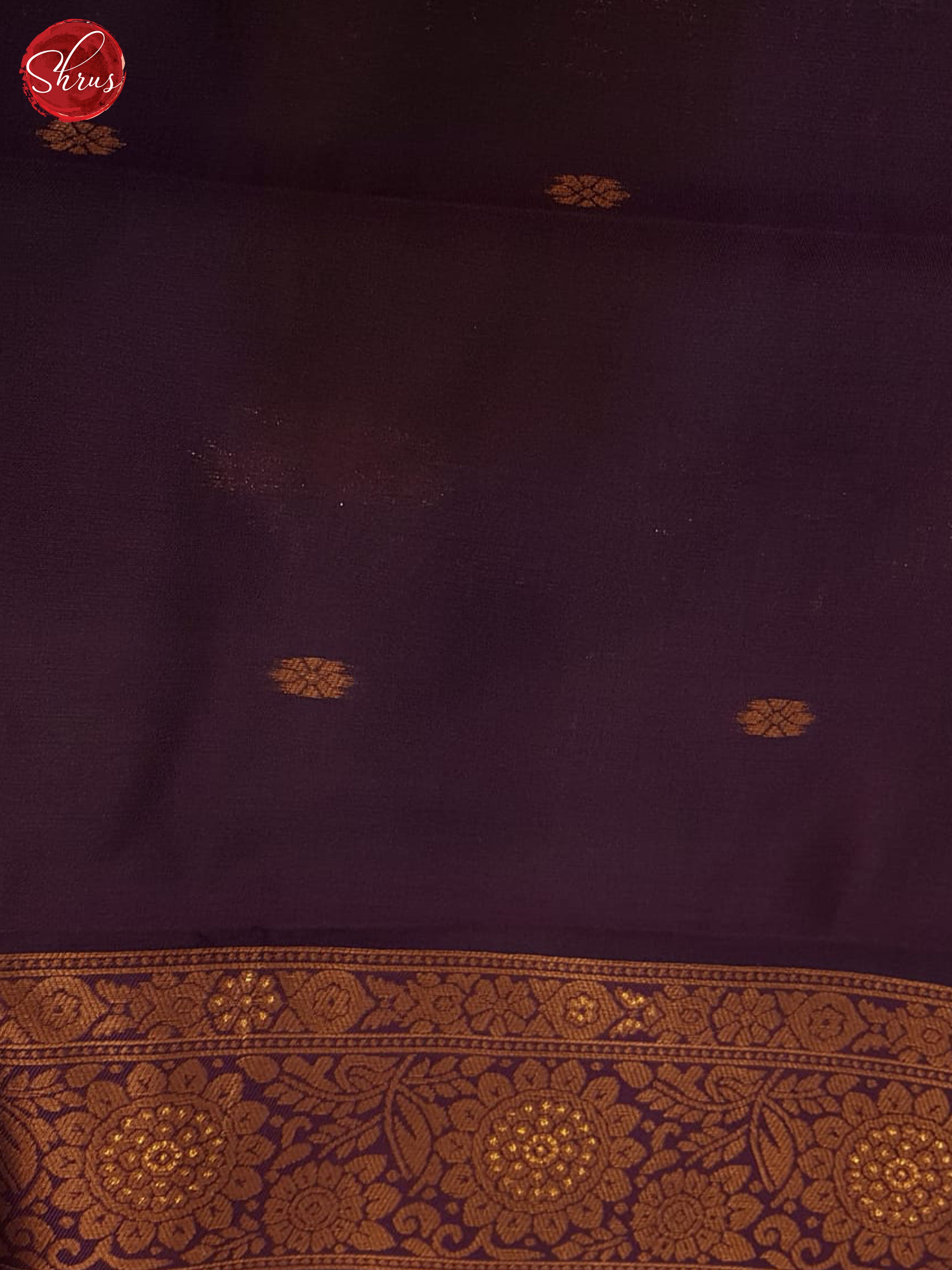 Green And Araku Maroon-Semi Kanchipuram saree - Shop on ShrusEternity.com