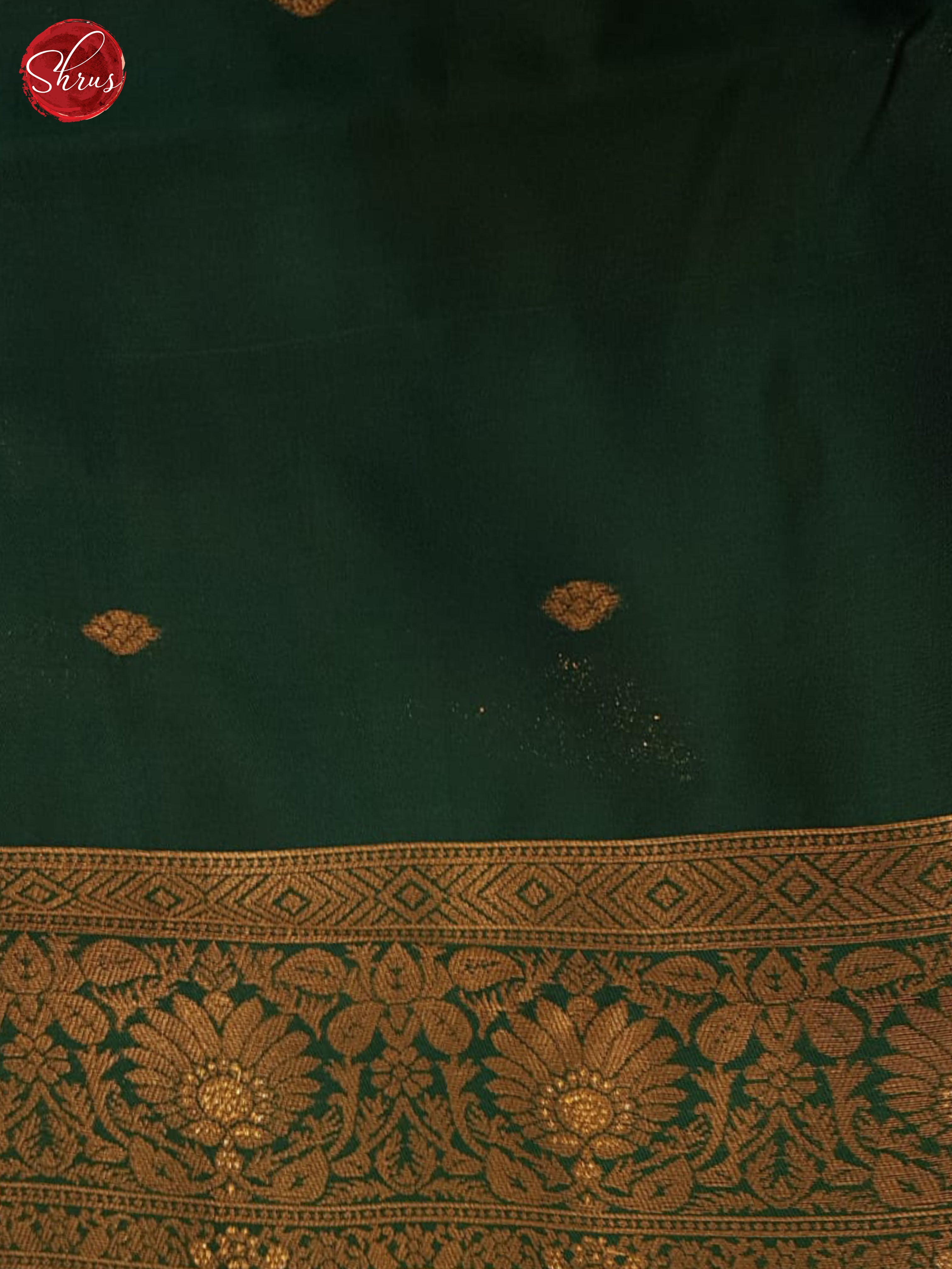 Mustard And Green-Semi kanhipuram Saree - Shop on ShrusEternity.com