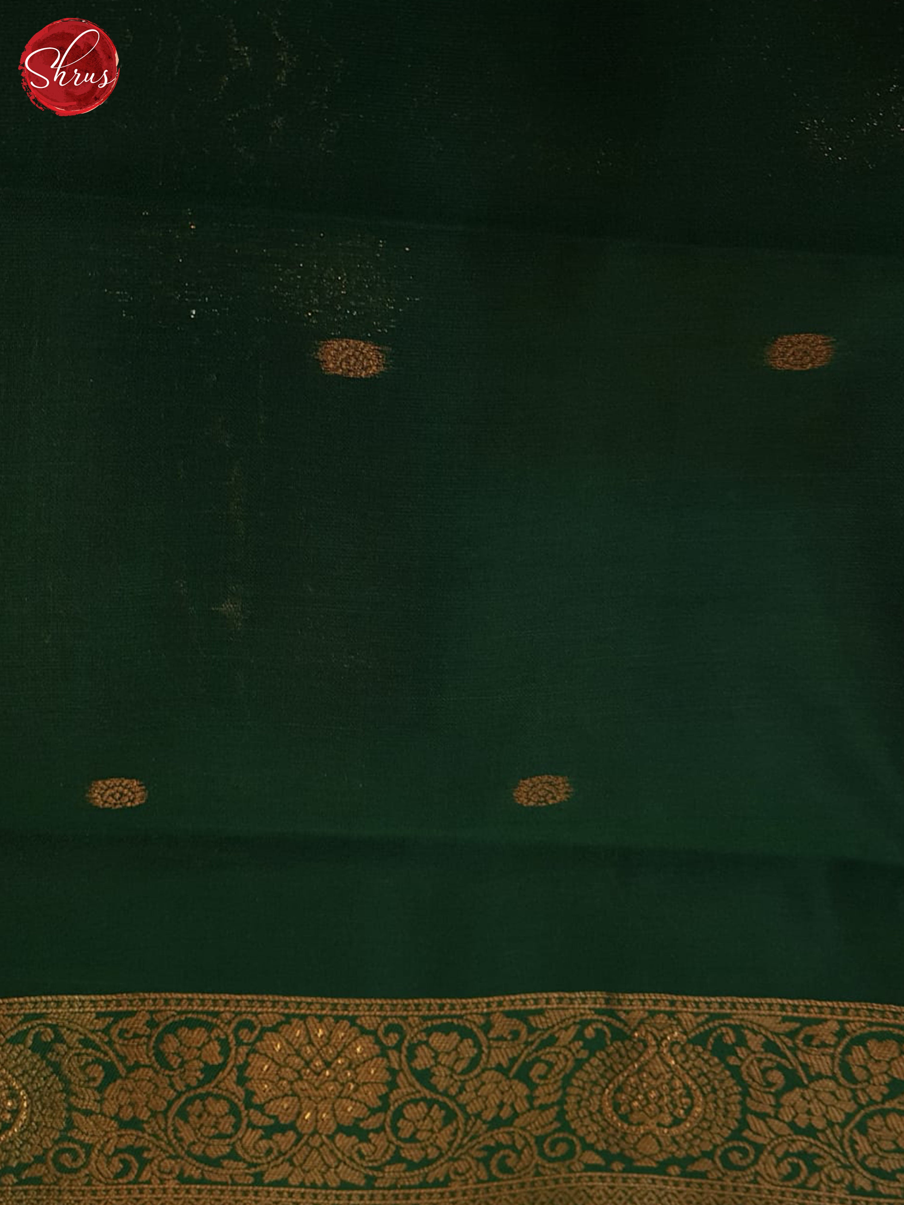 Arakku Maroon And Green-Semi Kanchipuram saree - Shop on ShrusEternity.com