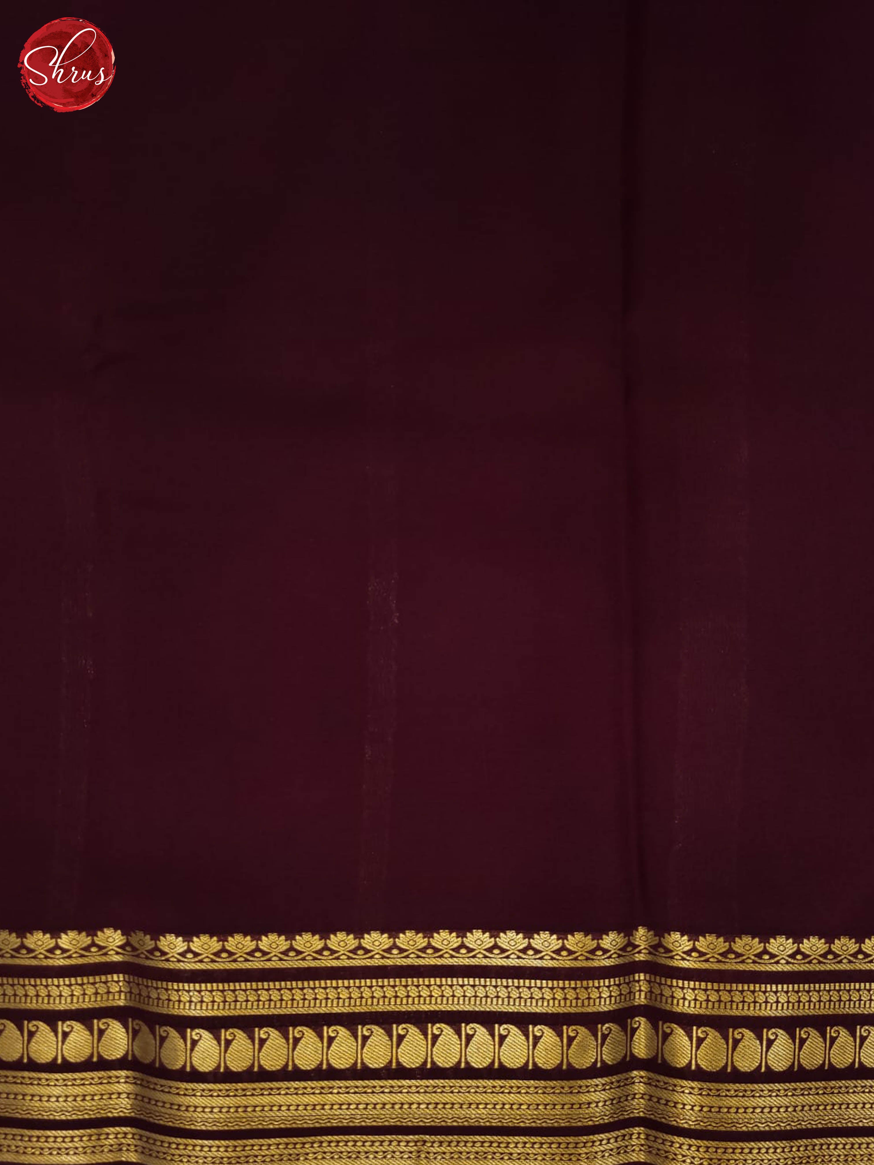 pink and wine- Mysore Silk Saree - Shop on ShrusEternity.com
