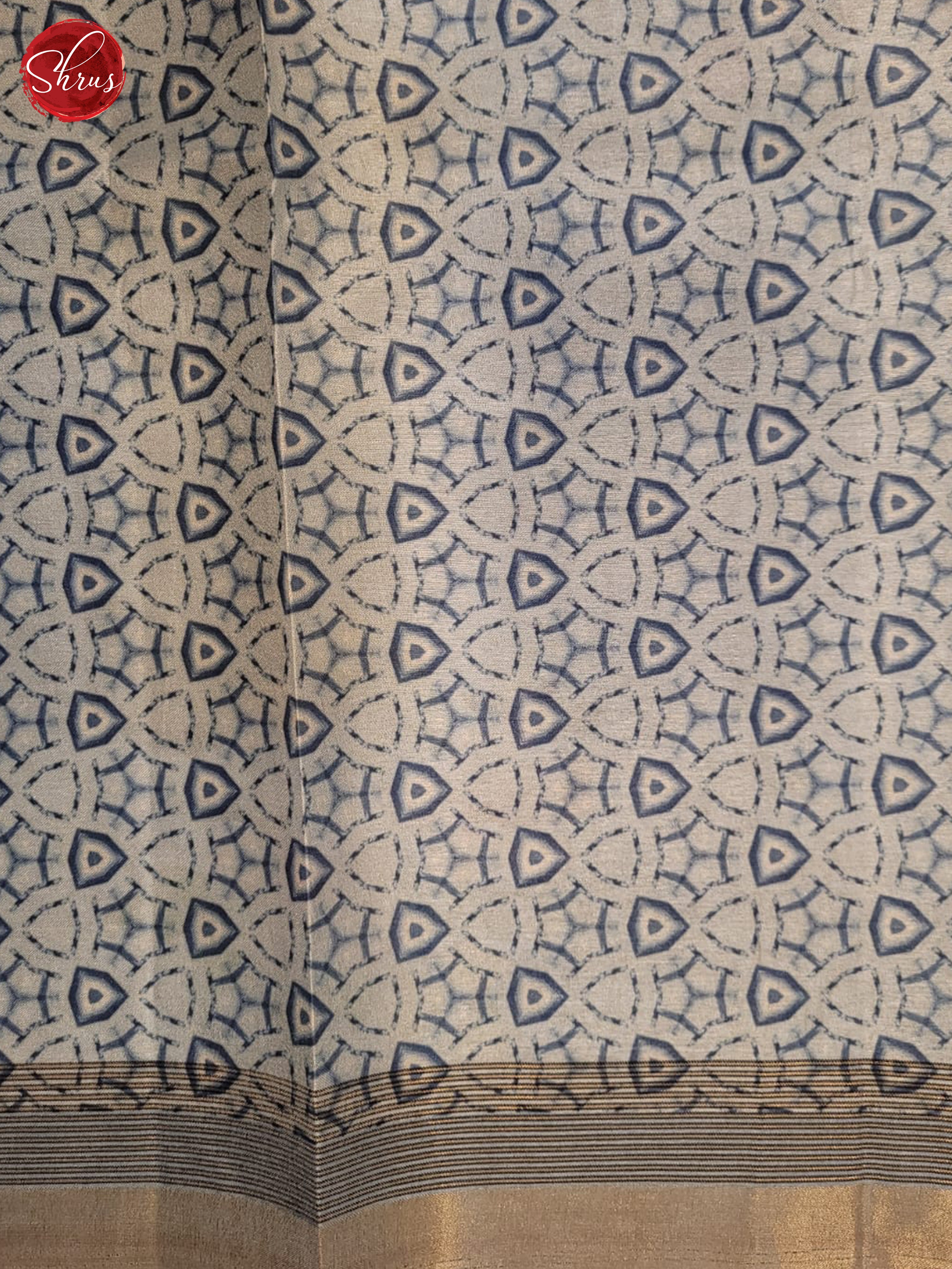 Blue(Single Tone)- Semi tussar Saree - Shop on ShrusEternity.com