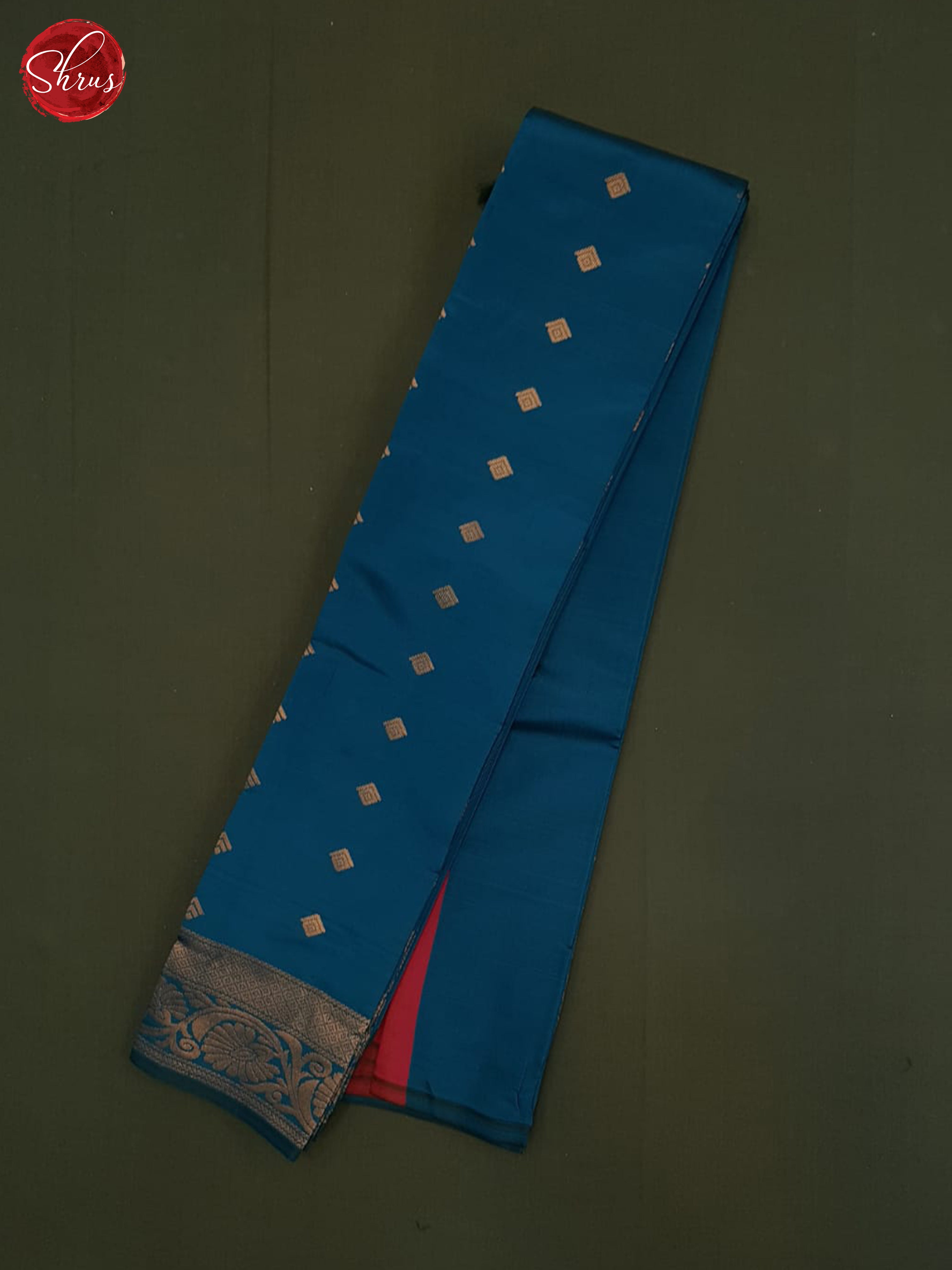 Blue And Pink-Semi soft silk saree - Shop on ShrusEternity.com