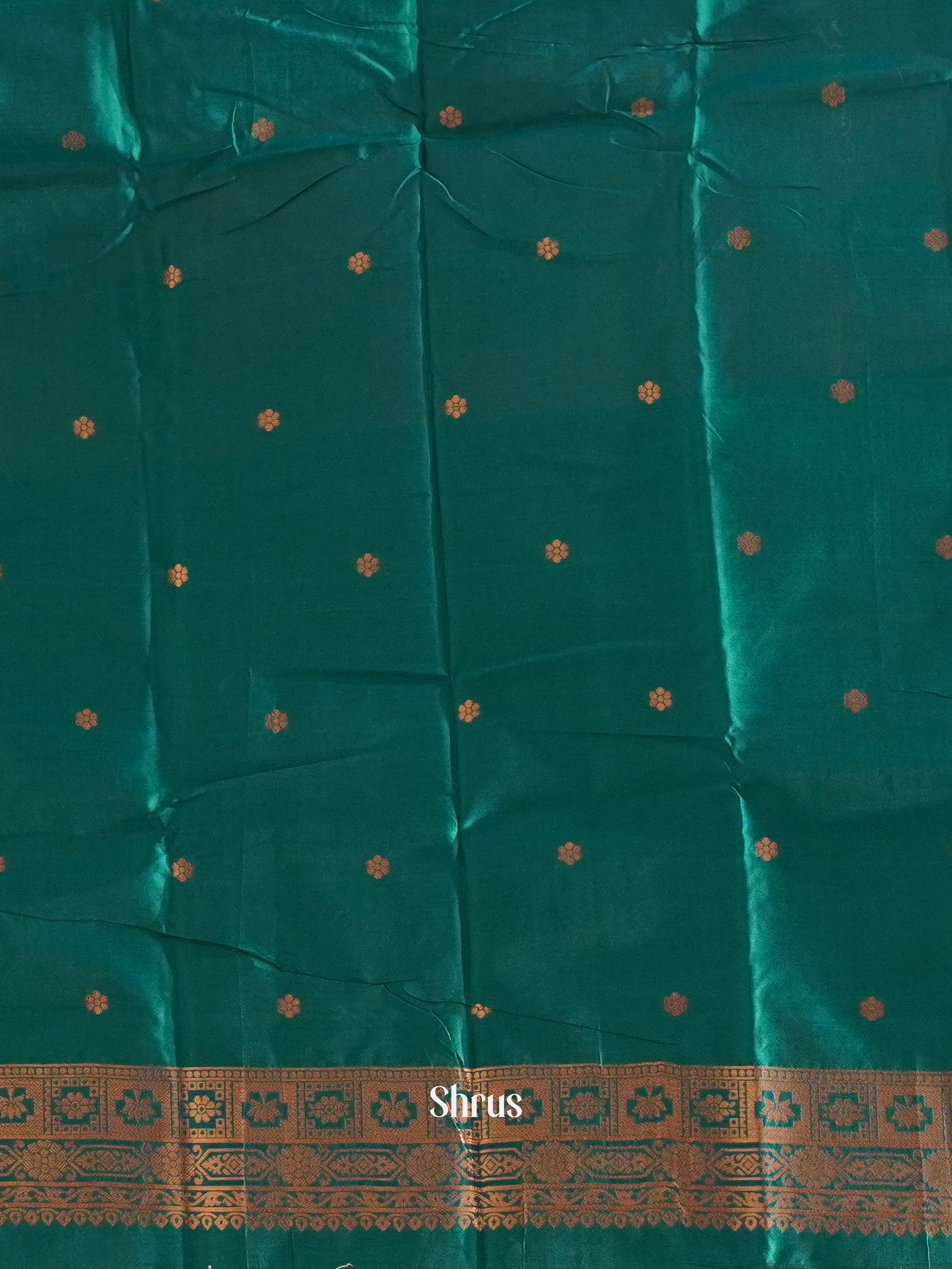 Pink And Green-Semi soft silk saree - Shop on ShrusEternity.com