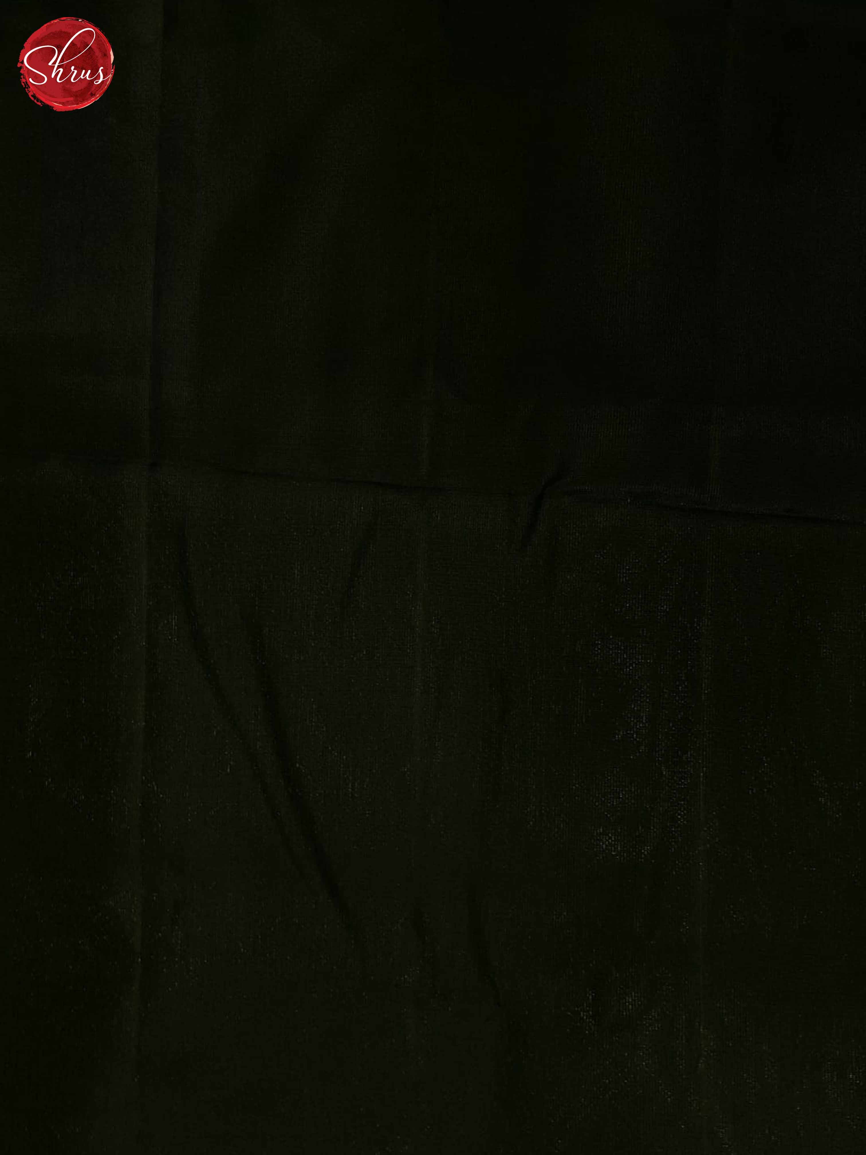 Teal Green & Black - Soft Silk Saree - Shop on ShrusEternity.com