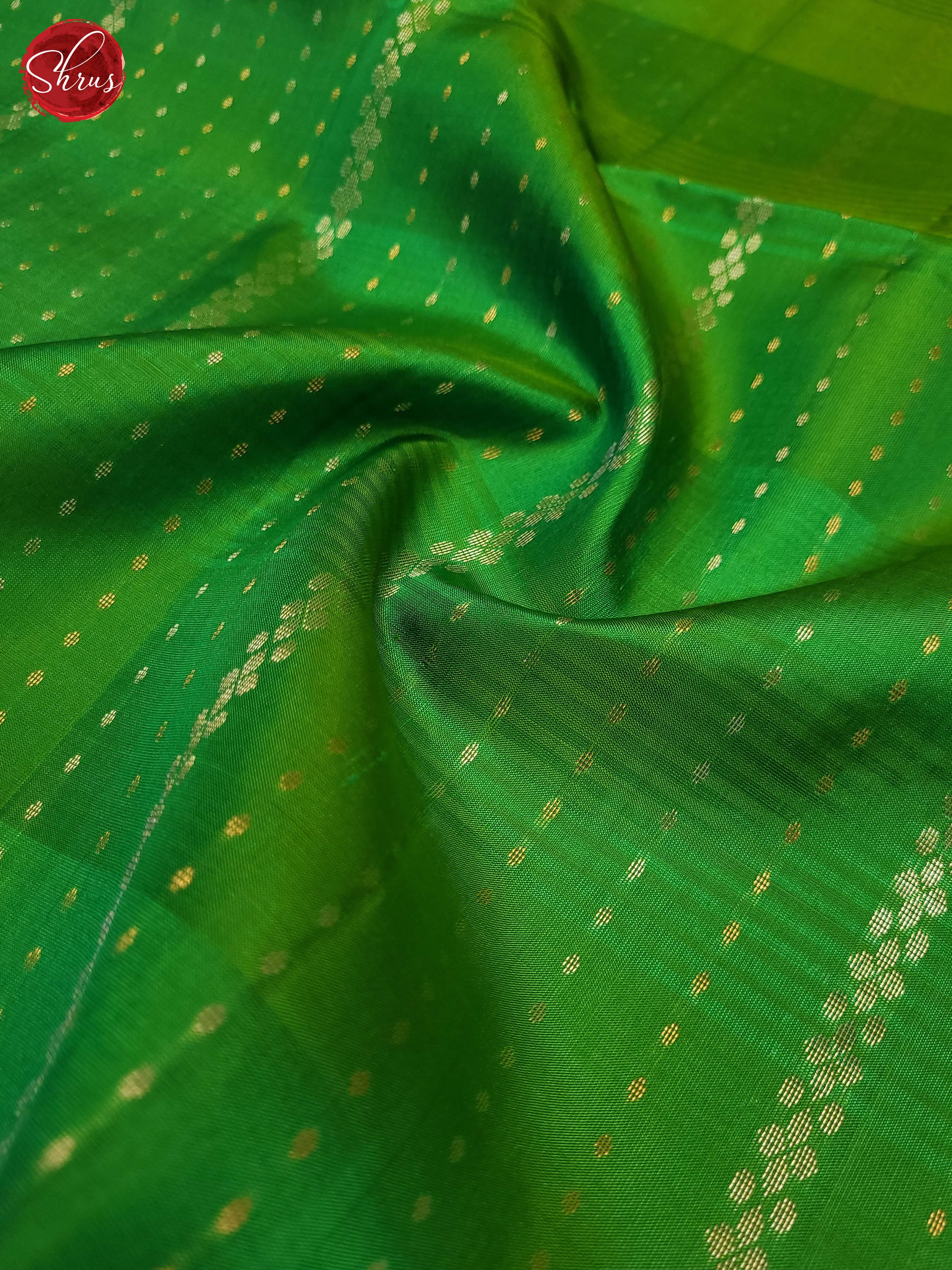 Green and pink-Soft silk Saree - Shop on ShrusEternity.com