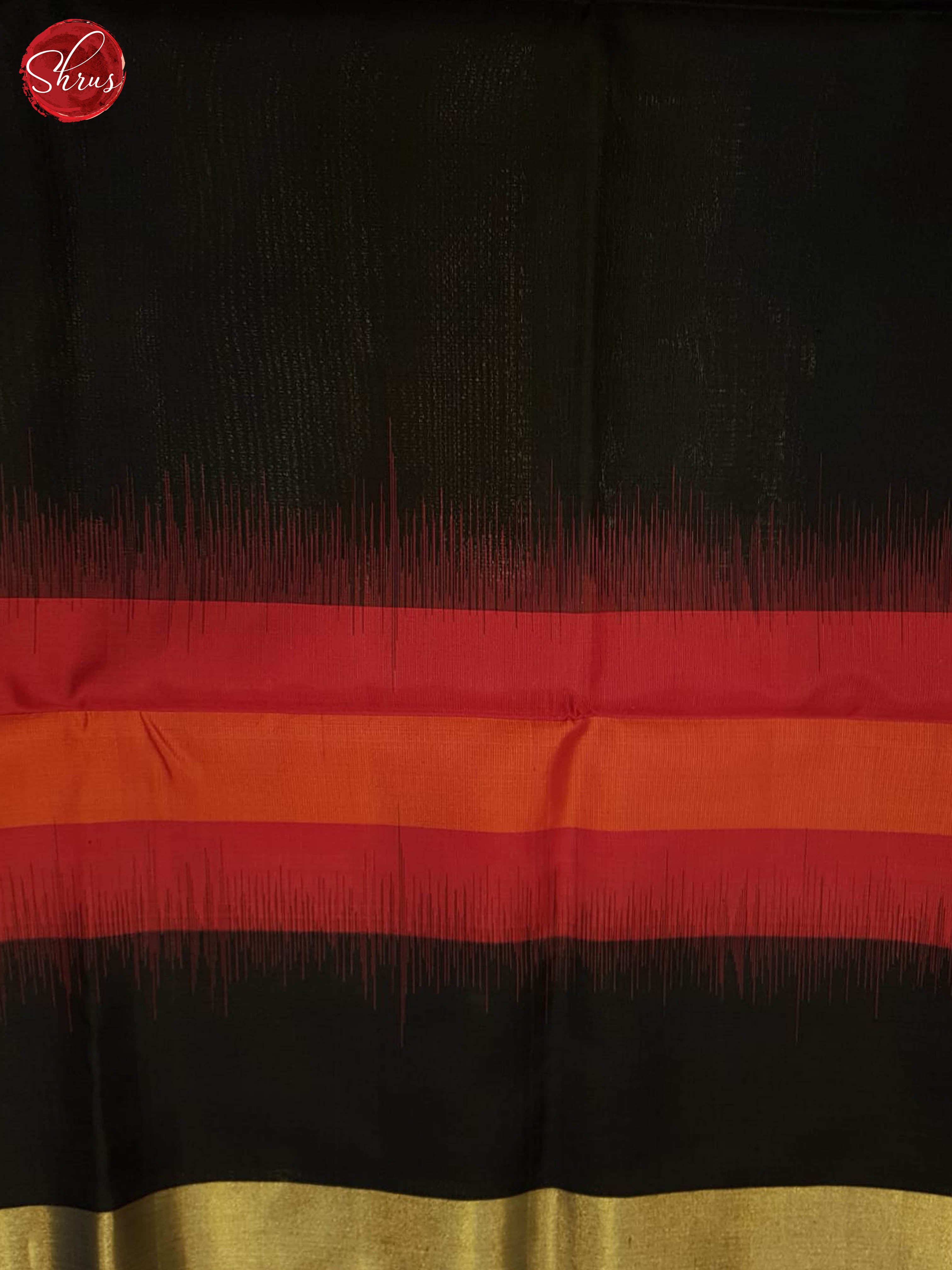 Green And Black-Soft silk saree - Shop on ShrusEternity.com