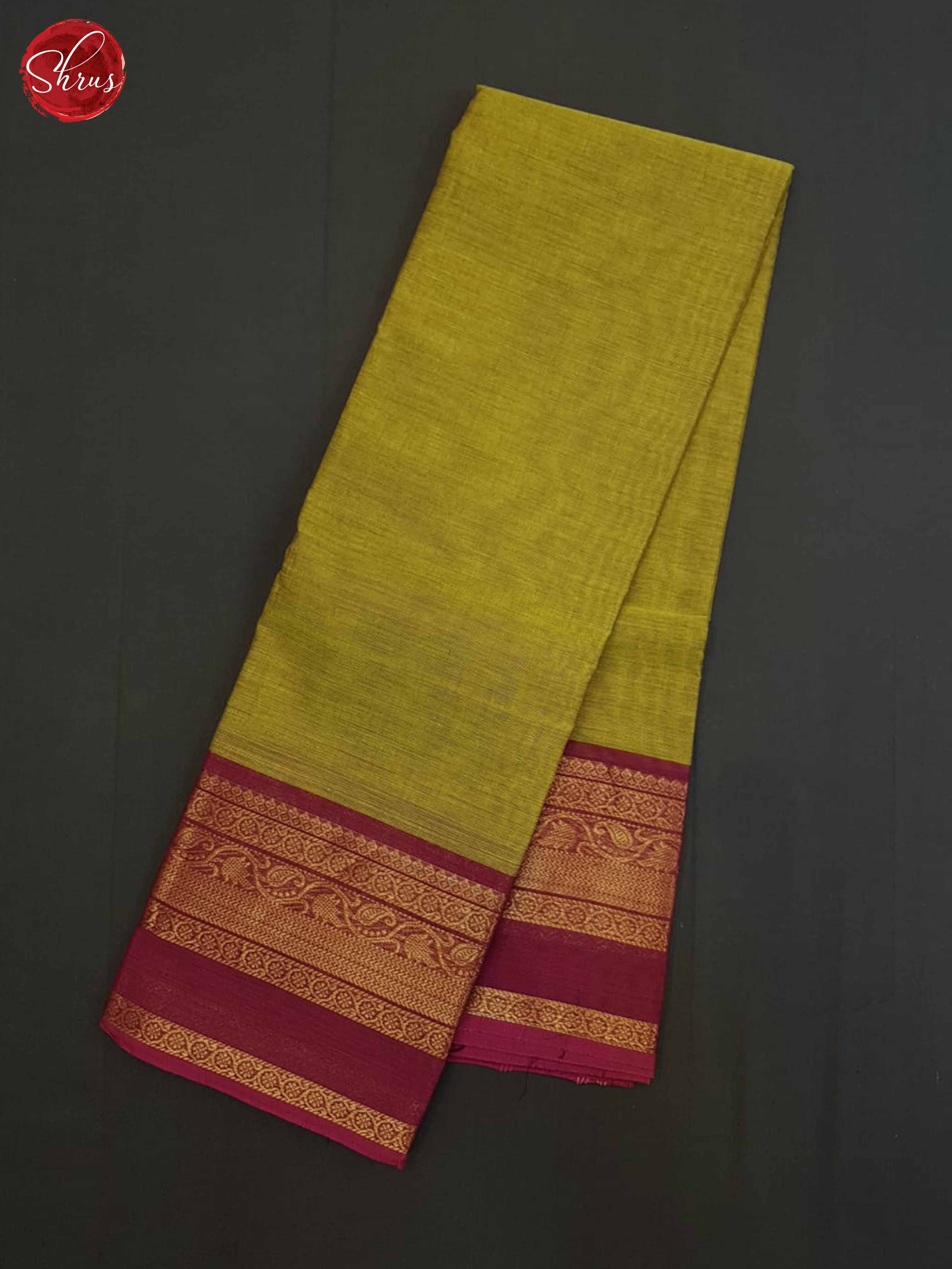 Green And pink - Chettinad Cotton Saree - Shop on ShrusEternity.com