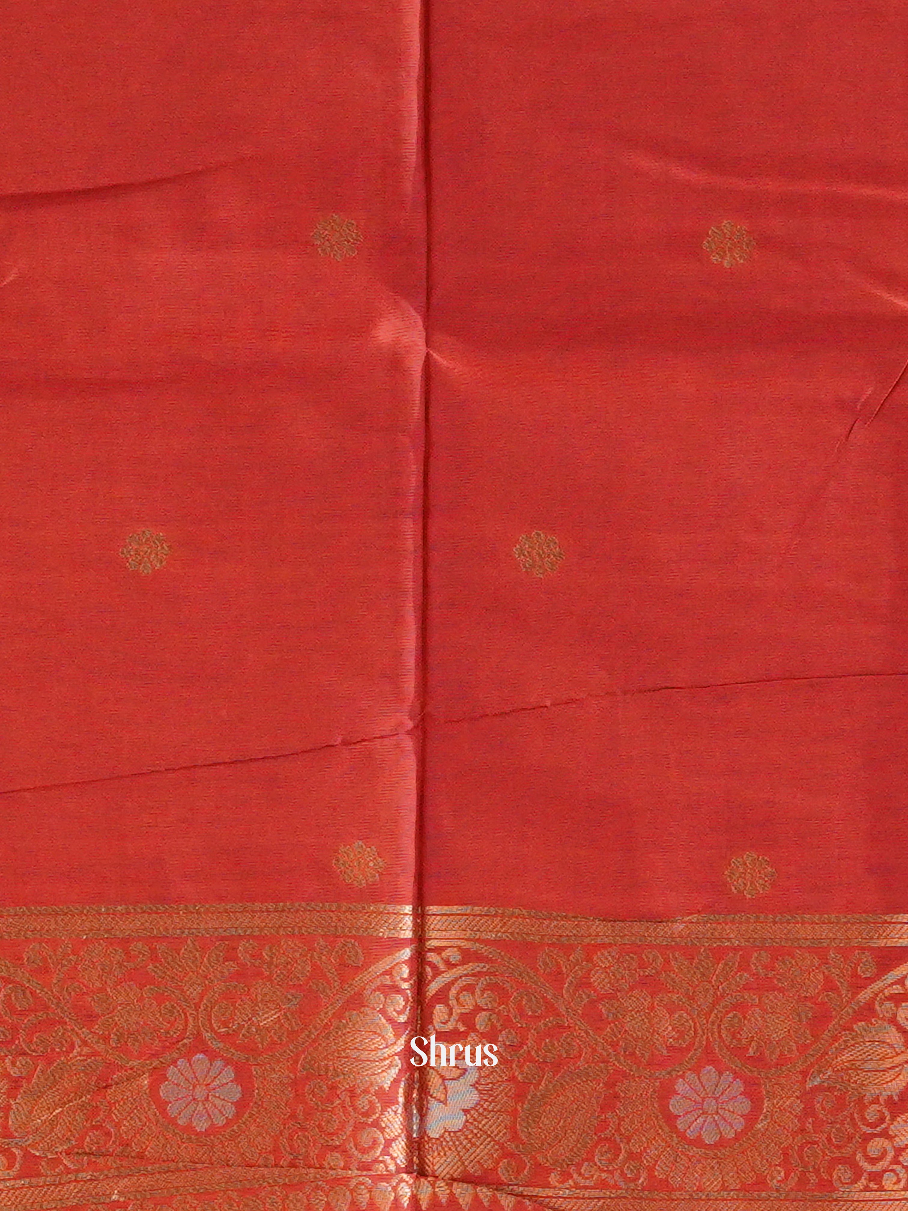 Green And Pink-Semi soft silk saree - Shop on ShrusEternity.com