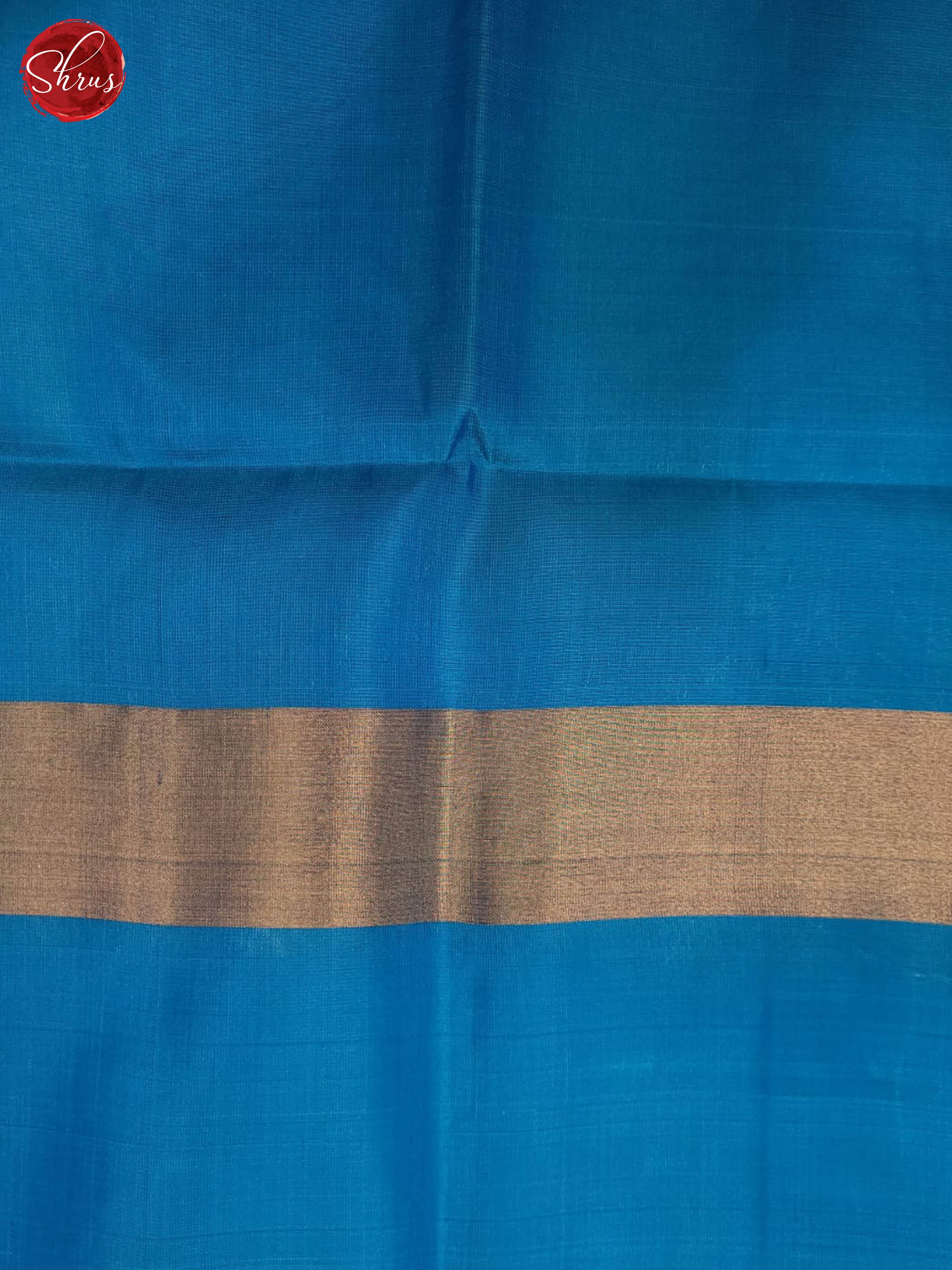 Pink and Blue- Soft Silk Saree - Shop on ShrusEternity.com