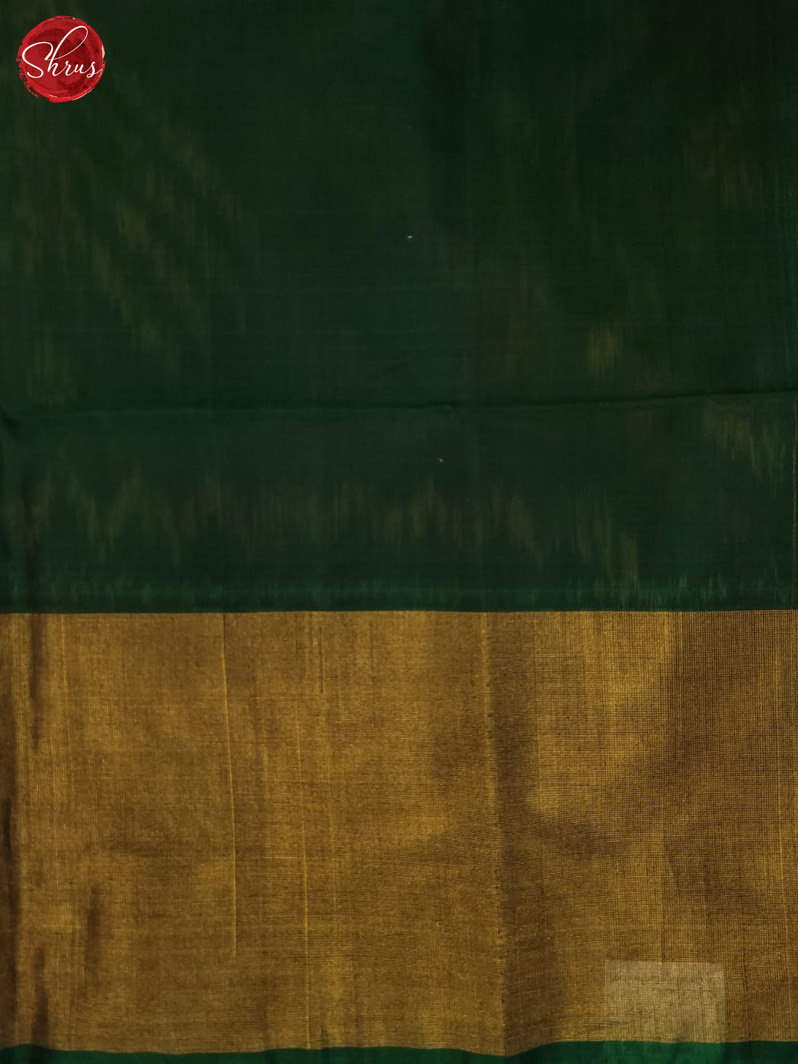 Red and Green-pochampally Silk Cotton Saree - Shop on ShrusEternity.com