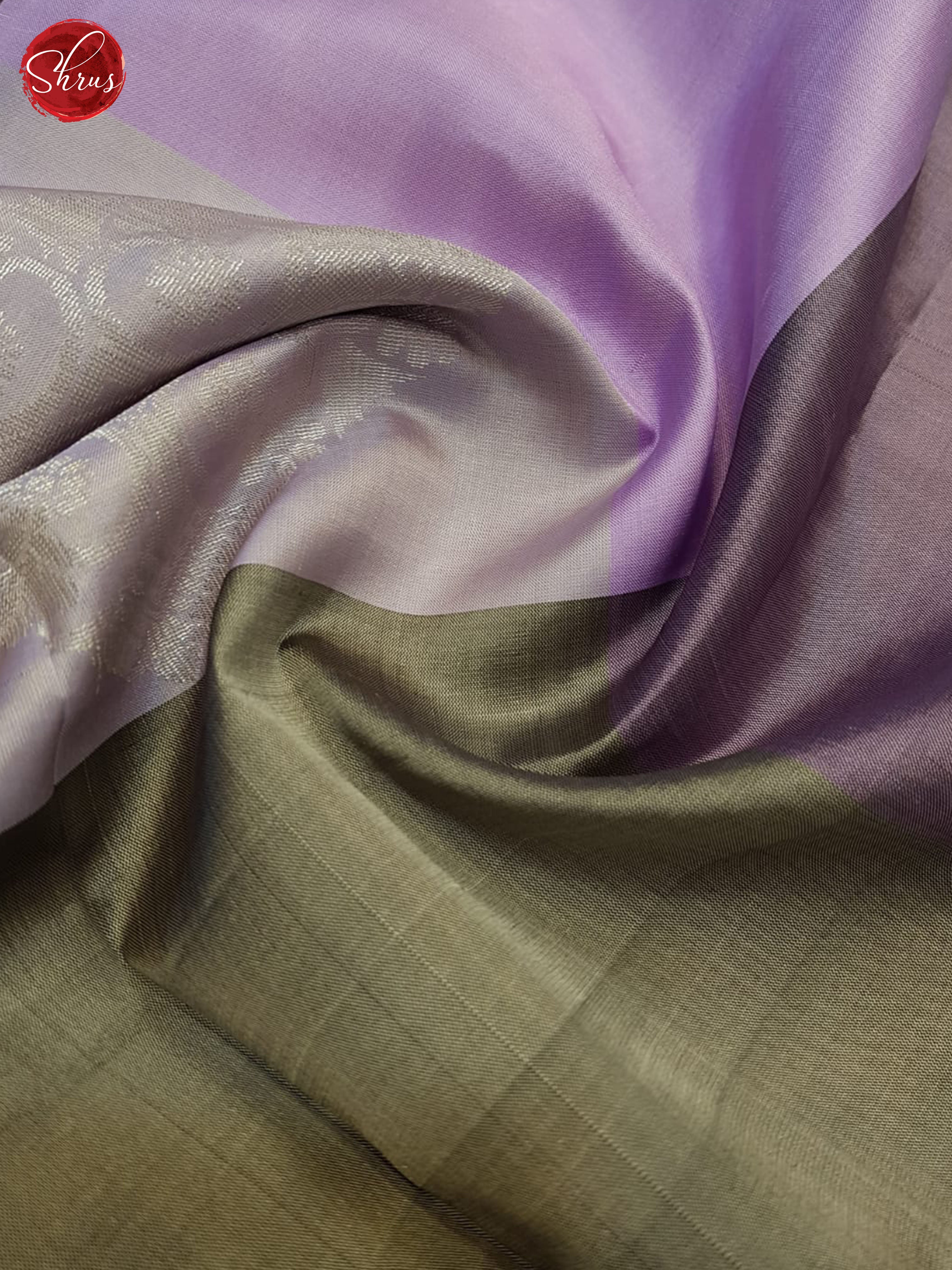 Multicolor and grey - Soft Silk Saree - Shop on ShrusEternity.com