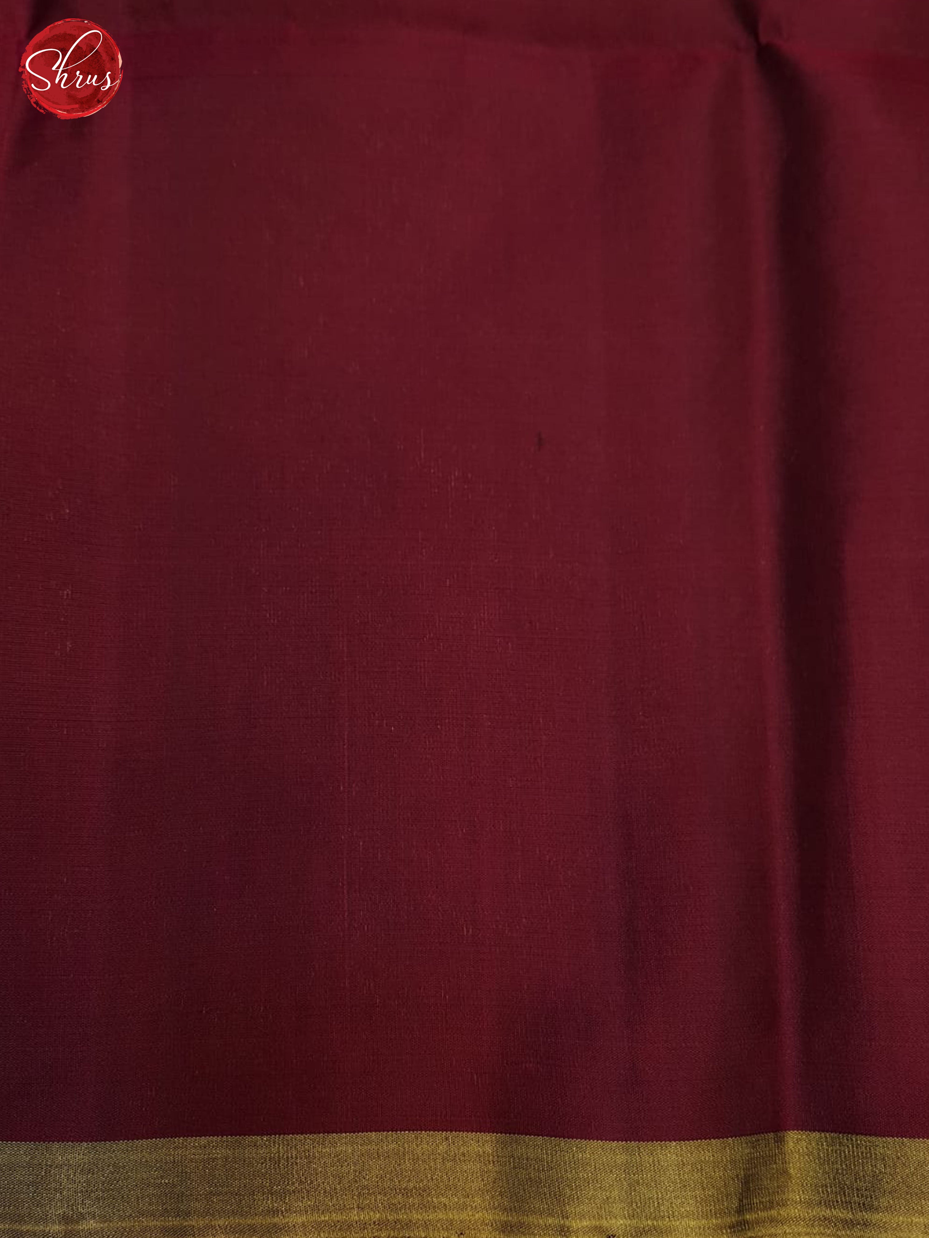 Blue and Maroon- Soft Silk Saree - Shop on ShrusEternity.com