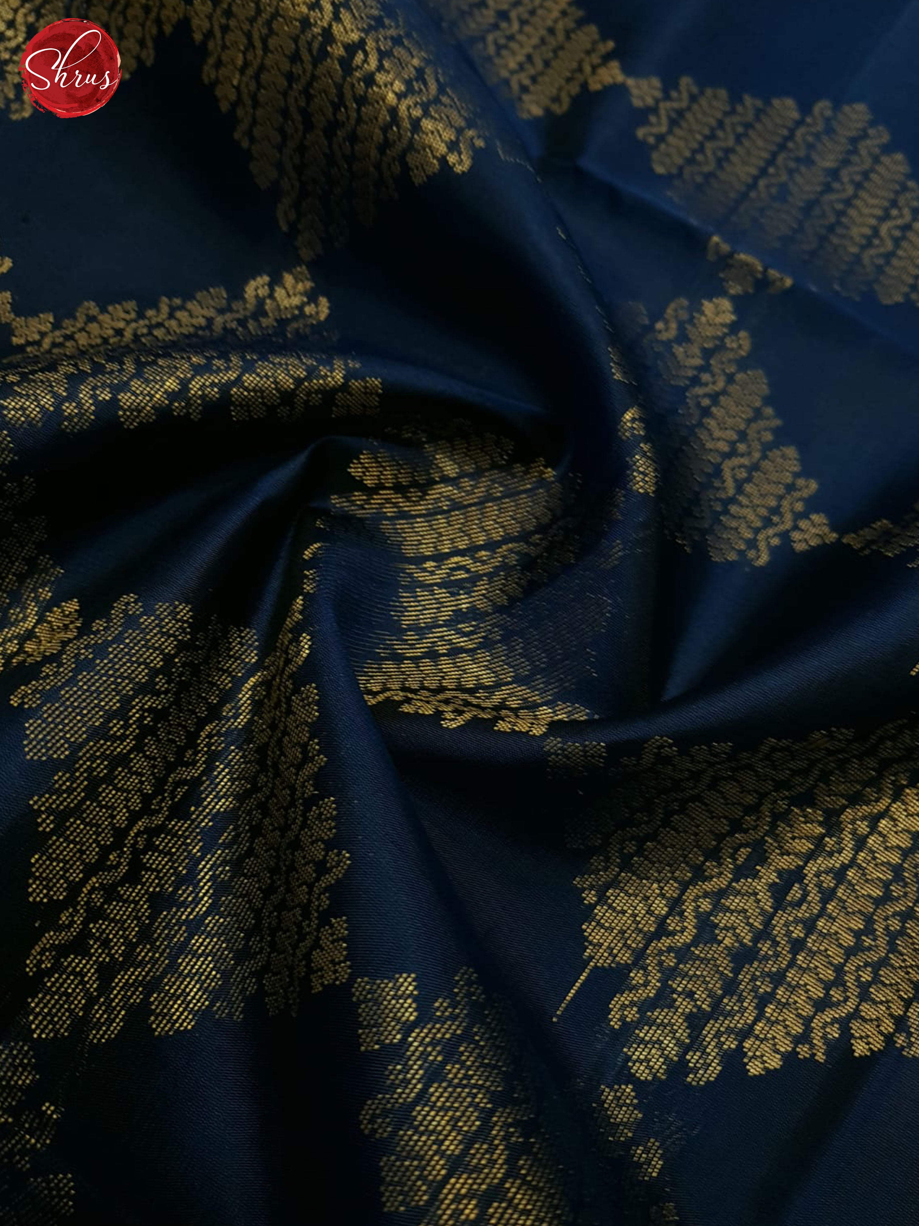 Blue and Maroon- Soft Silk Saree - Shop on ShrusEternity.com
