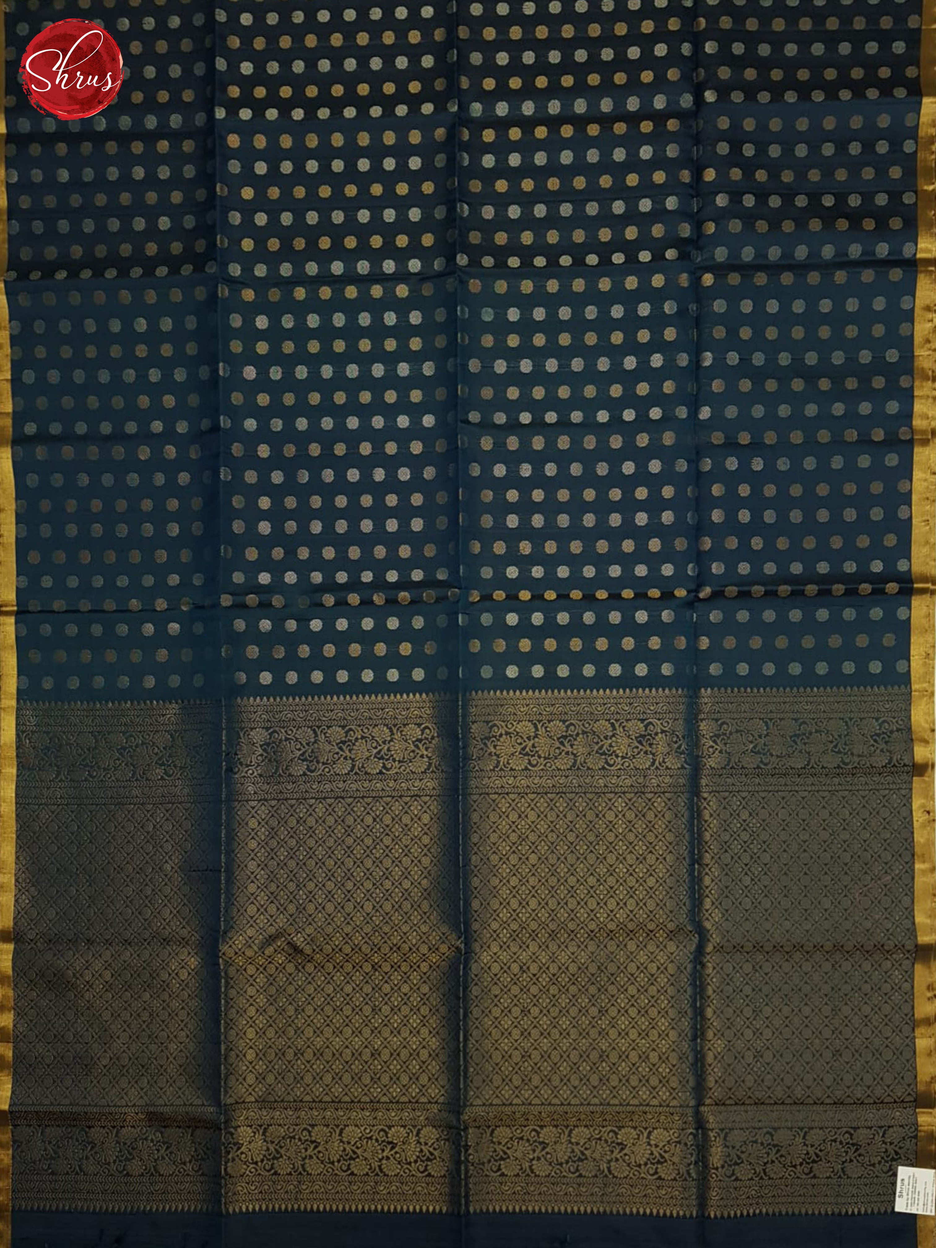 Blue And Maroon - soft silk Saree - Shop on ShrusEternity.com