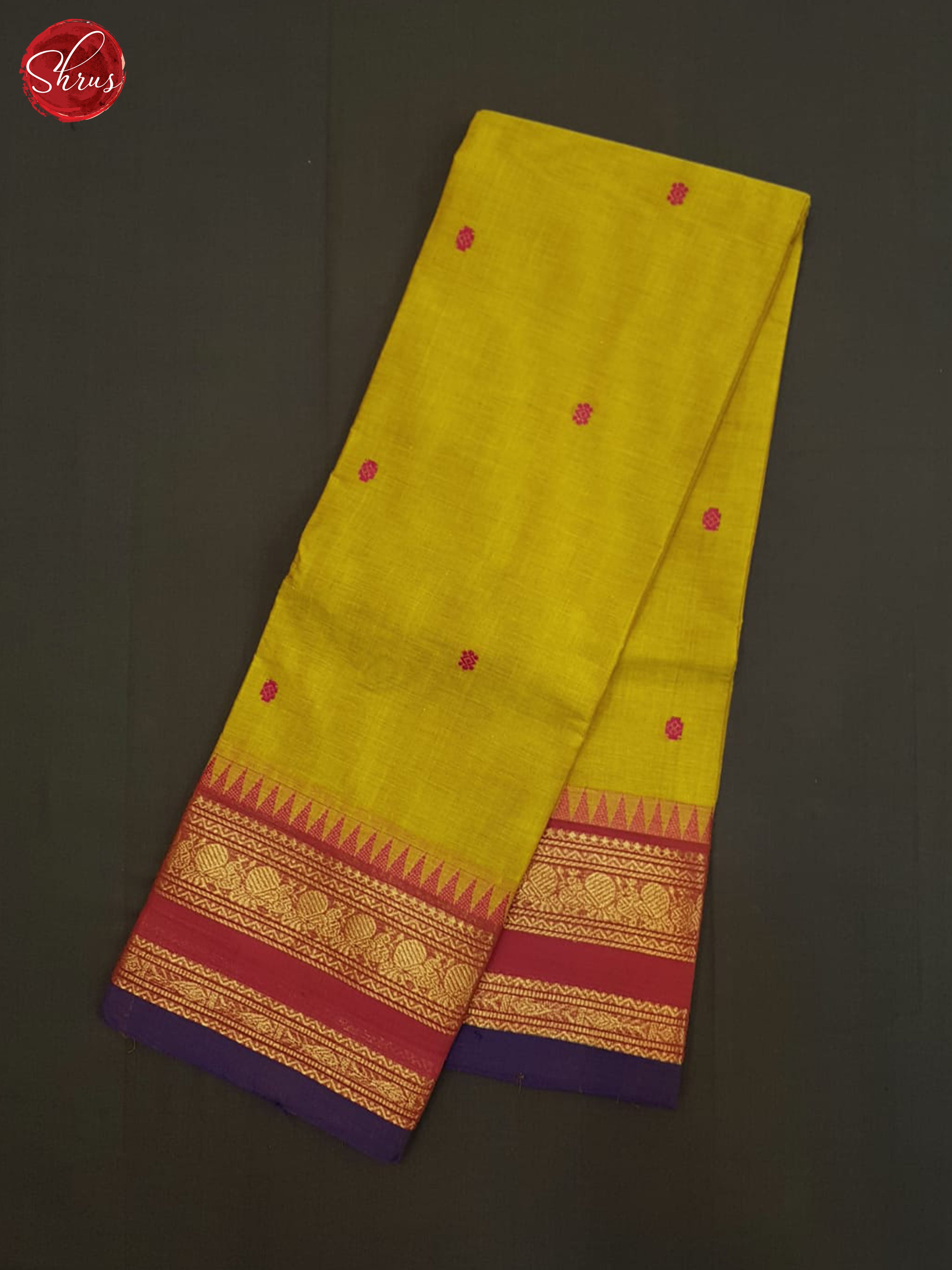 Manthulir Green And Pink- chettinad Cotton saree - Shop on ShrusEternity.com