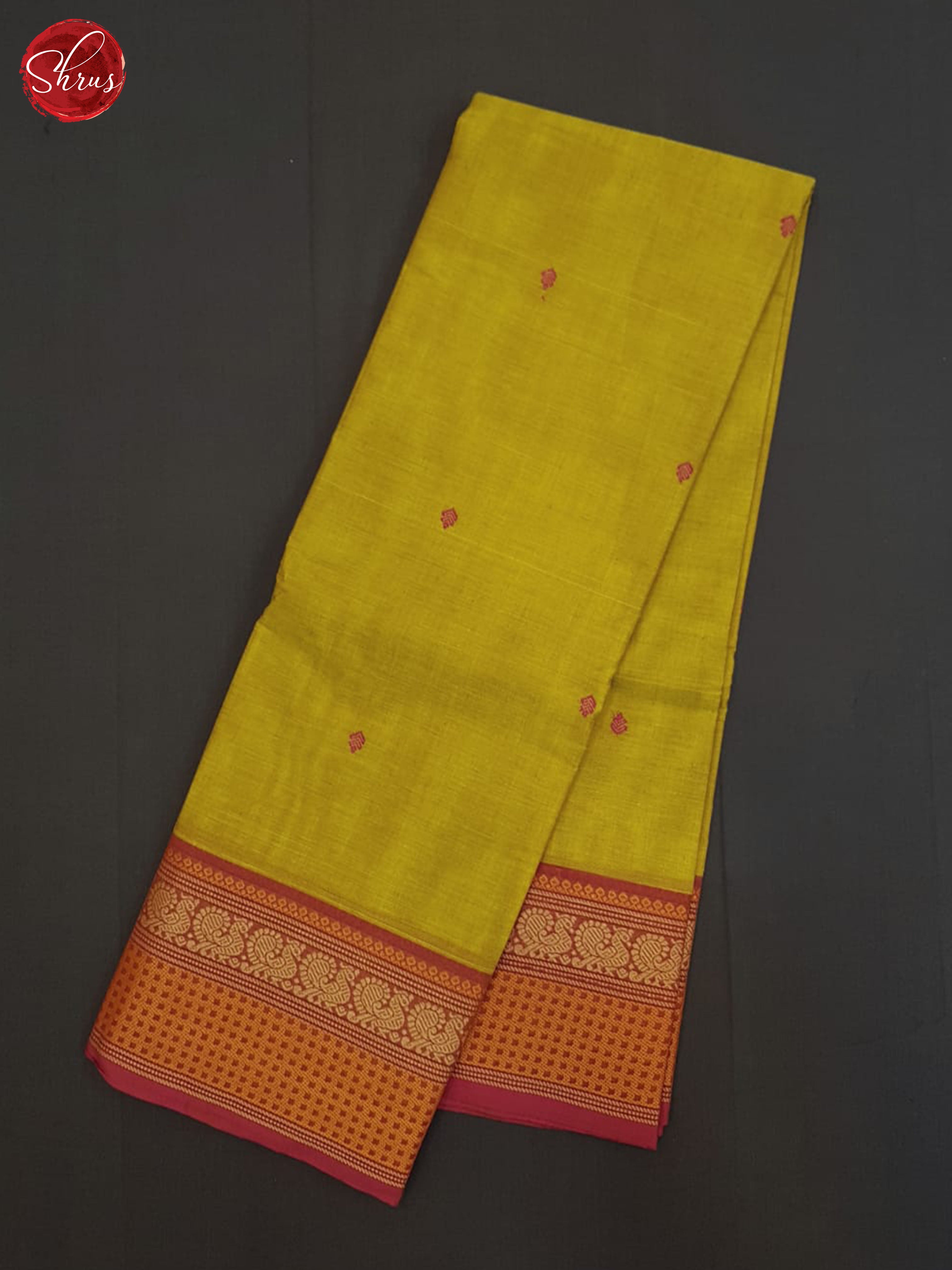 Manthulir Green And Pink- Chettinad Cotton Sareee - Shop on ShrusEternity.com