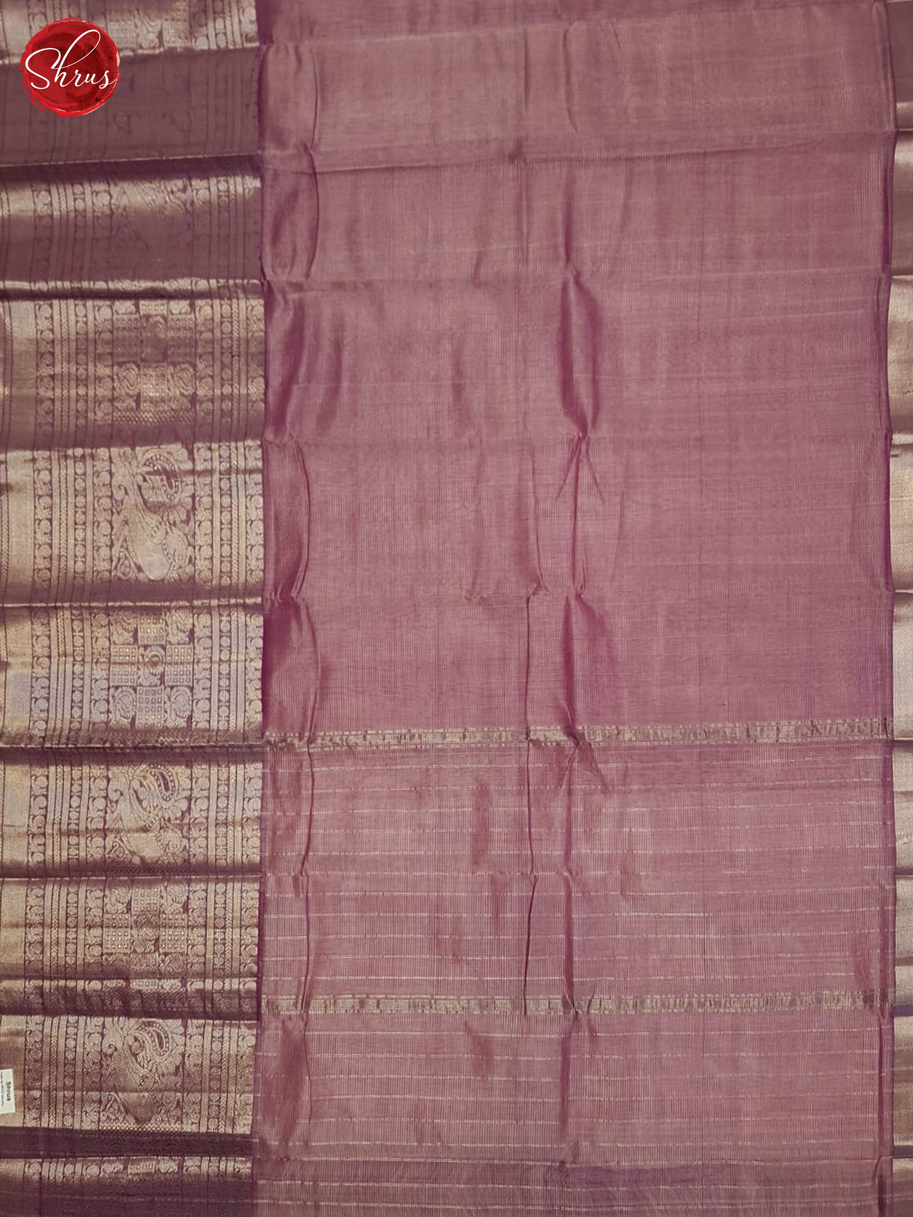Dark onion pink (single tone)- Mangalagiri silkcotton Saree - Shop on ShrusEternity.com