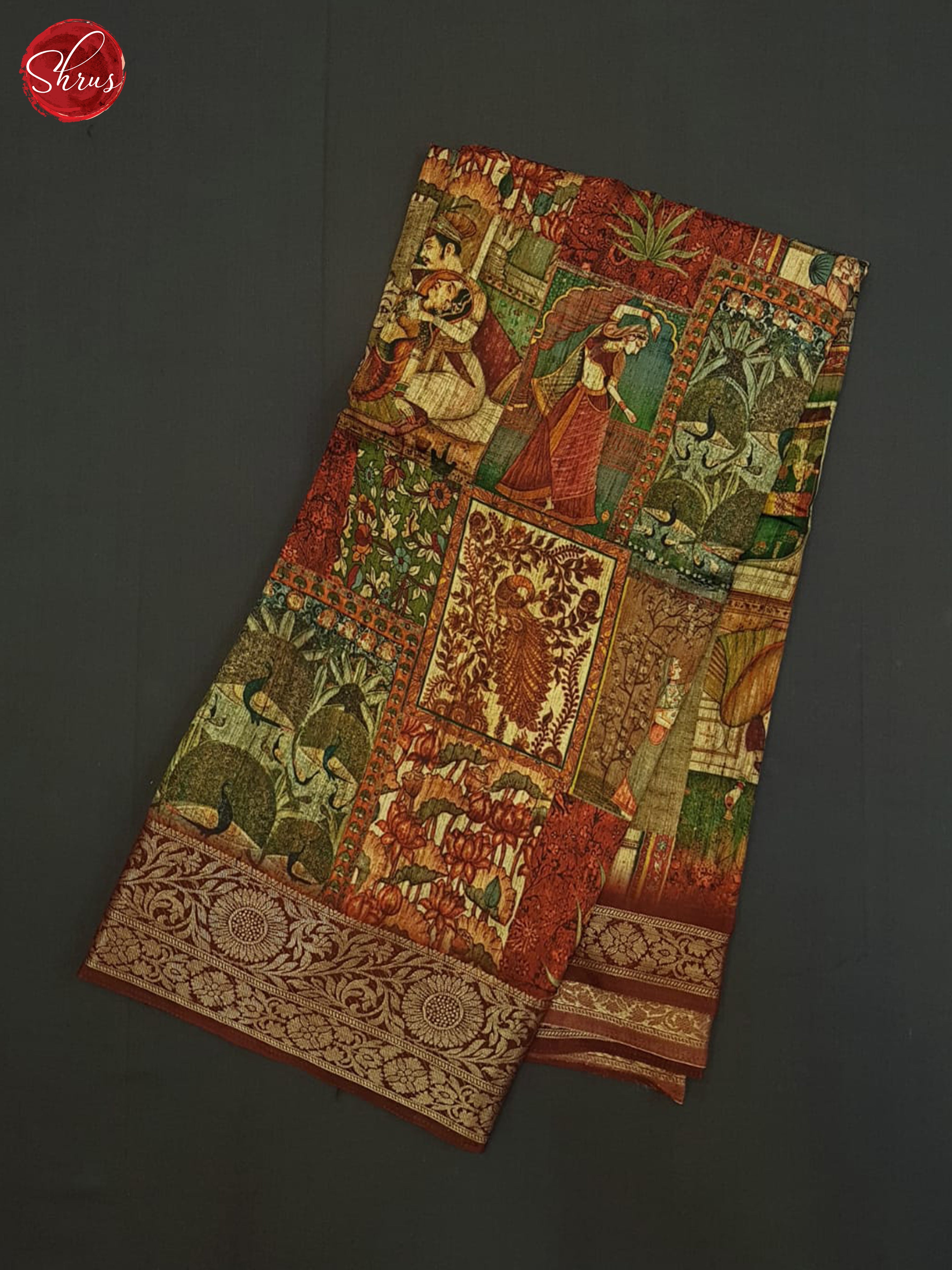 Araku Maroon(Single tone)-Semi Crepe saree - Shop on ShrusEternity.com