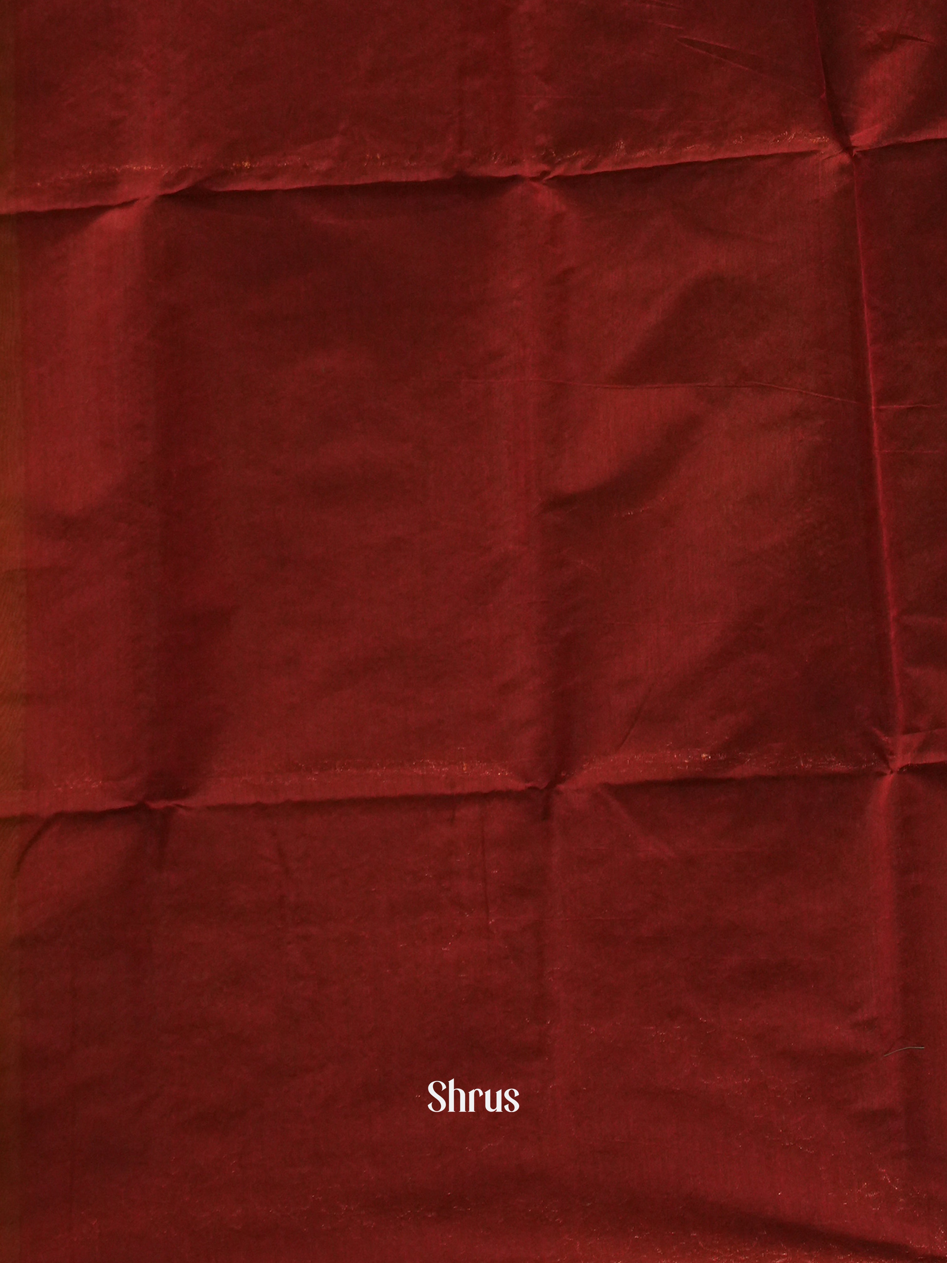 Green And Brown- semi Silk Cotton saree - Shop on ShrusEternity.com