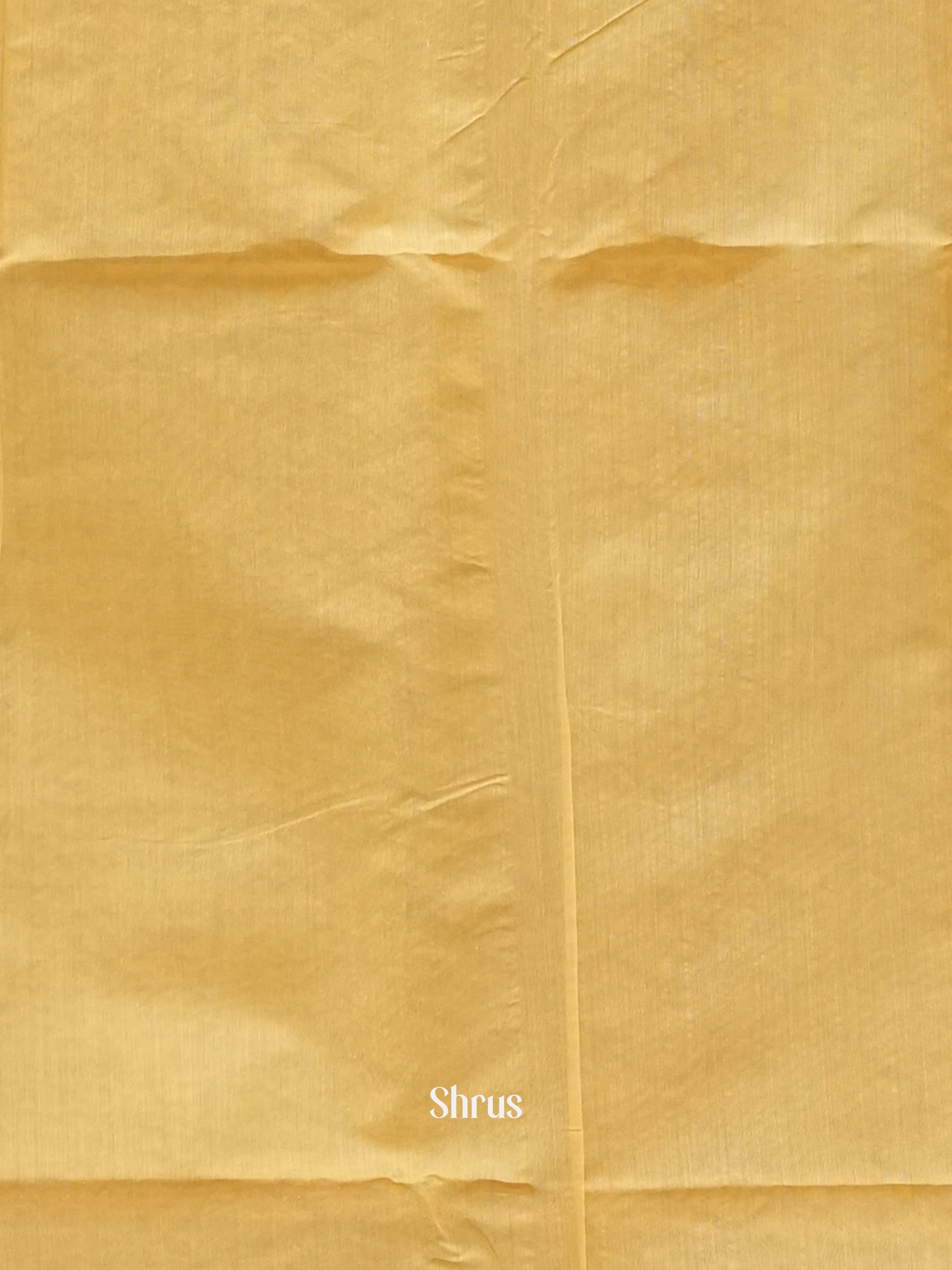 Green And Beige-semi silk Cotton saree - Shop on ShrusEternity.com